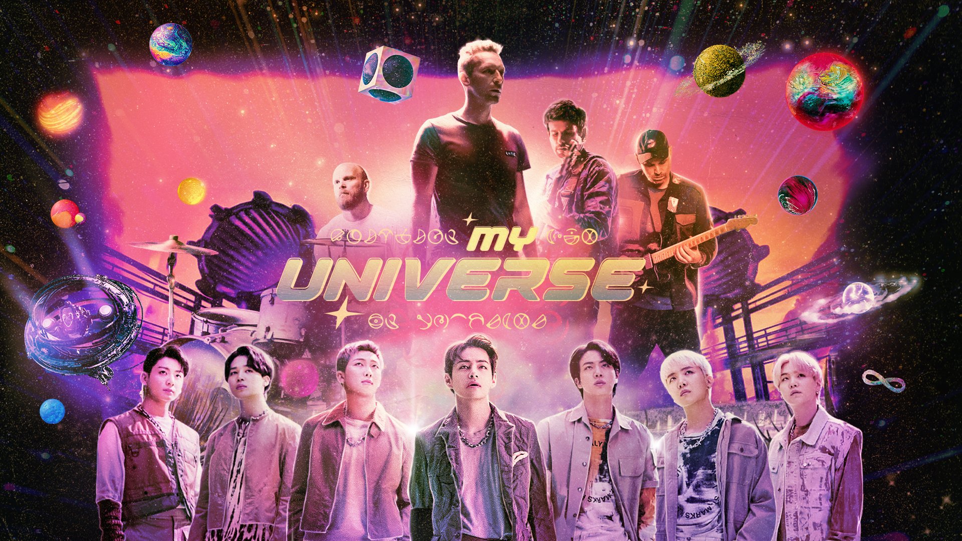 BTS x Coldplay My Universe Teaser Photo (HQ)-Pop Database / dbkpop.com