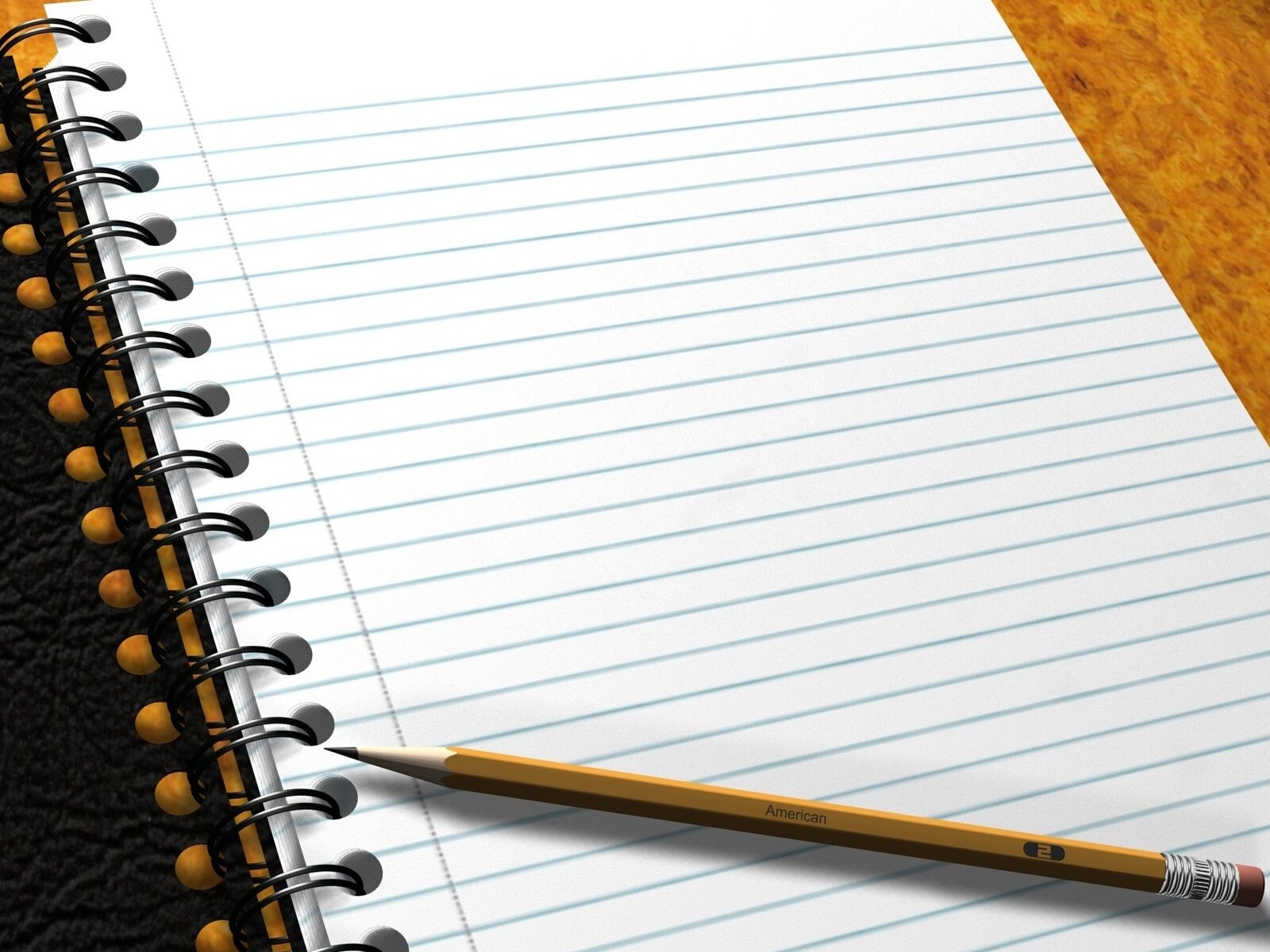 3D Notebook Wallpaper 50478 1600x1200px