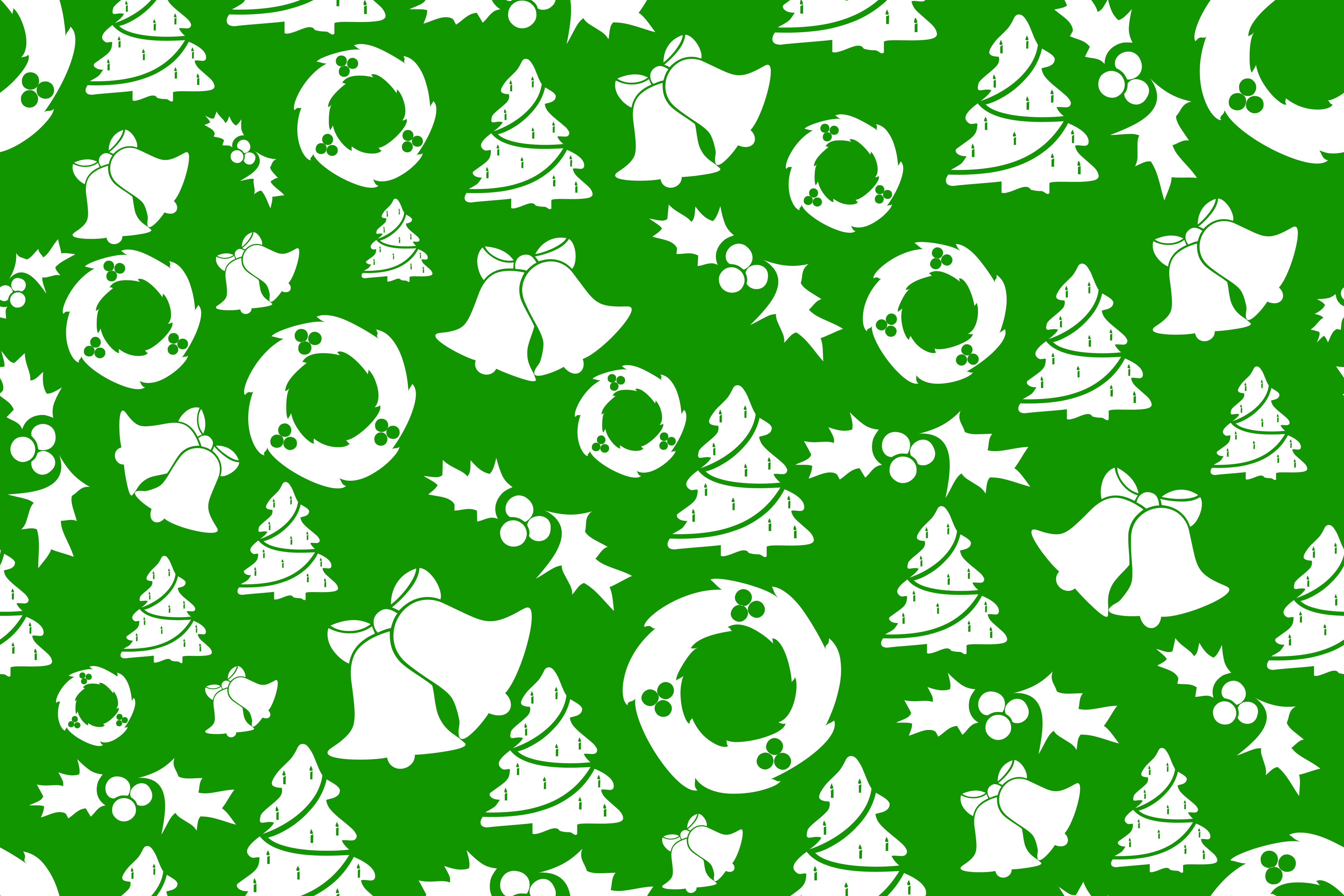 Christmas Pattern Wallpaper 4k Ultra HD Wallpaper