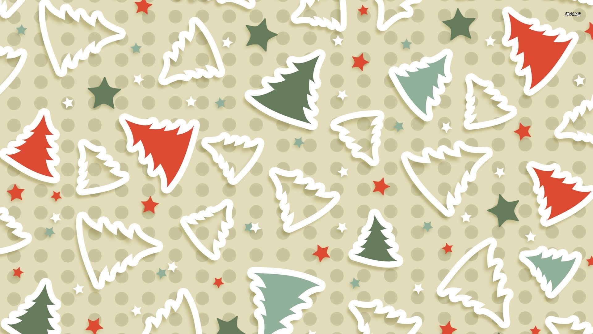 christmas pattern wallpaper