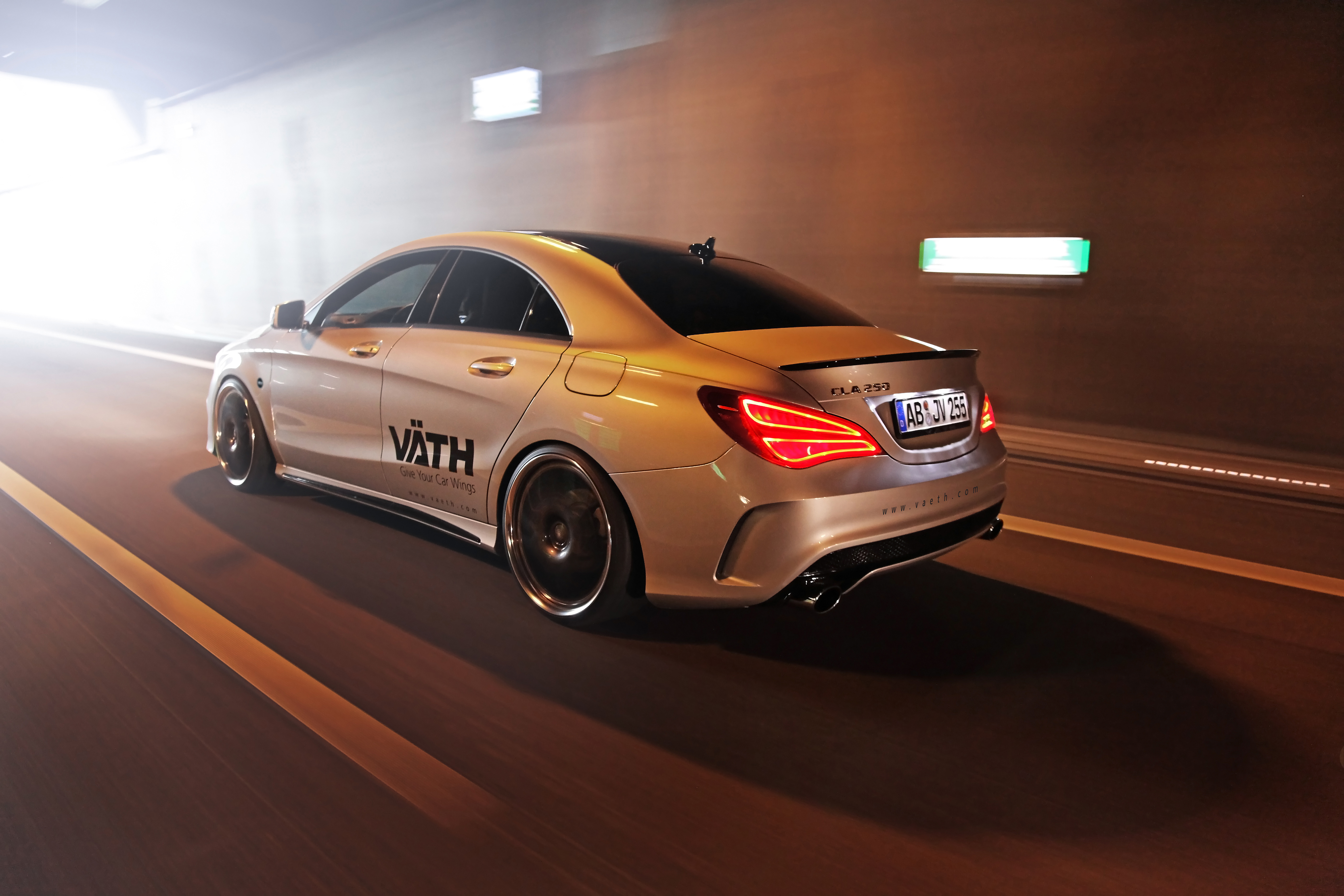Wallpaper, Mercedes Benz, 2013, Sedan, netcarshow, netcar, car image, car photo, wheel, Vaeth, V25 CLA, based on Mercedes Benz CLA 250, land vehicle, automotive design, automotive exterior, automobile make, luxury vehicle