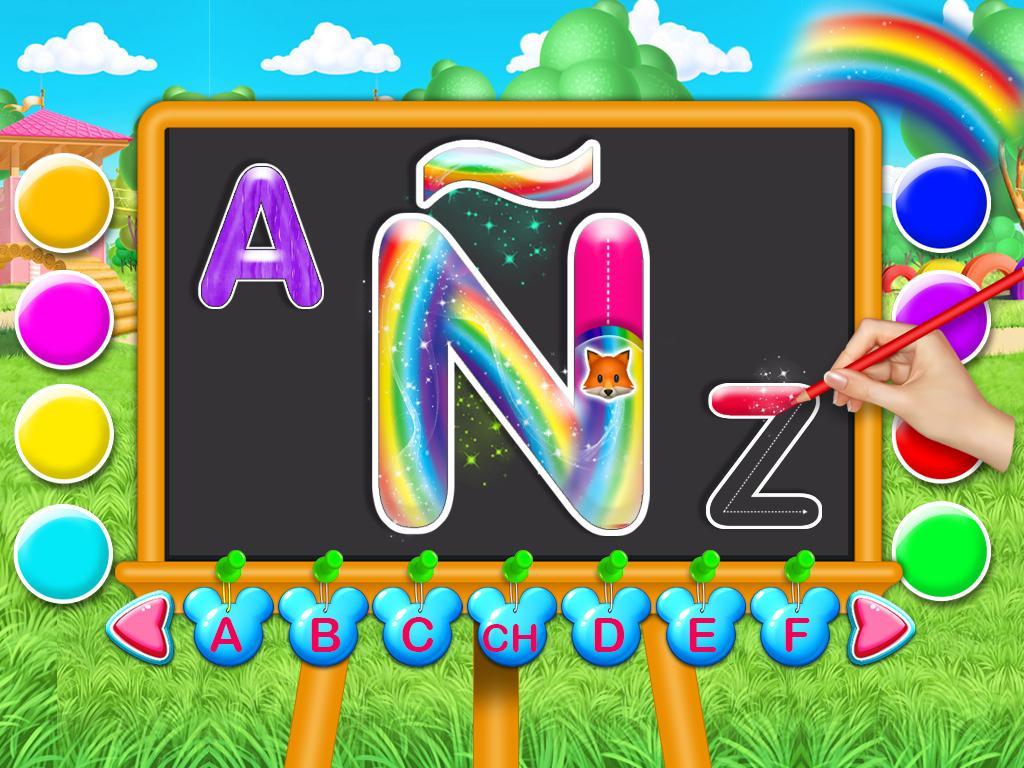 Alfabeto español Alphabet Learn & Write for Android