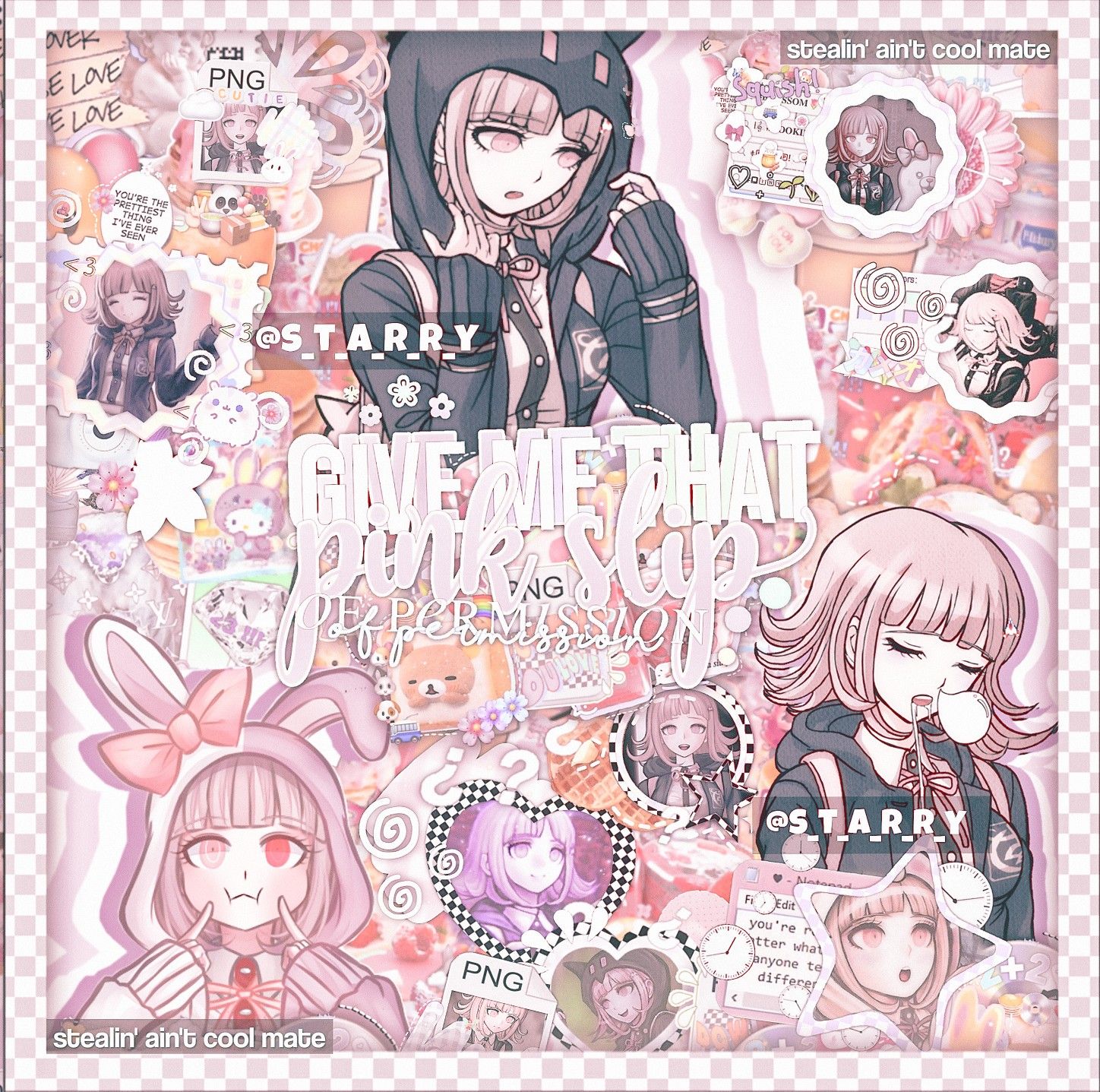 ♡Chiaki Nanami Edit♡. Cute wallpaper, Nanami, Danganronpa