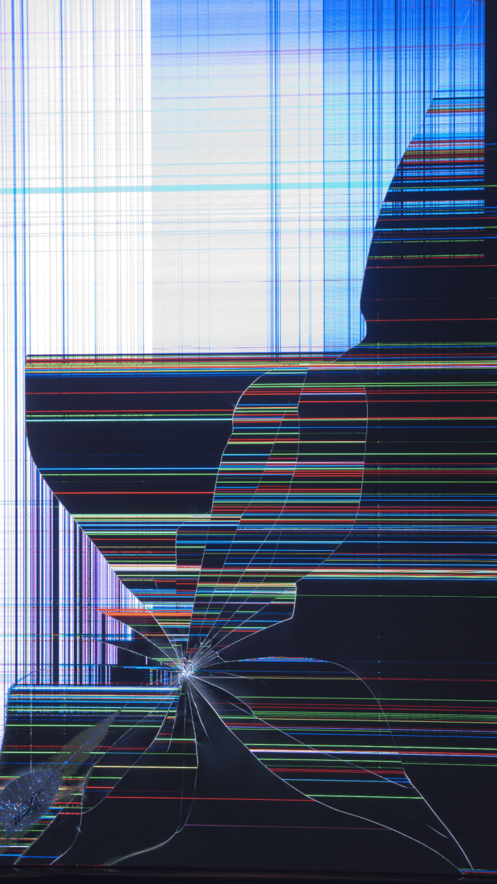broken ipad screen wallpaper prank