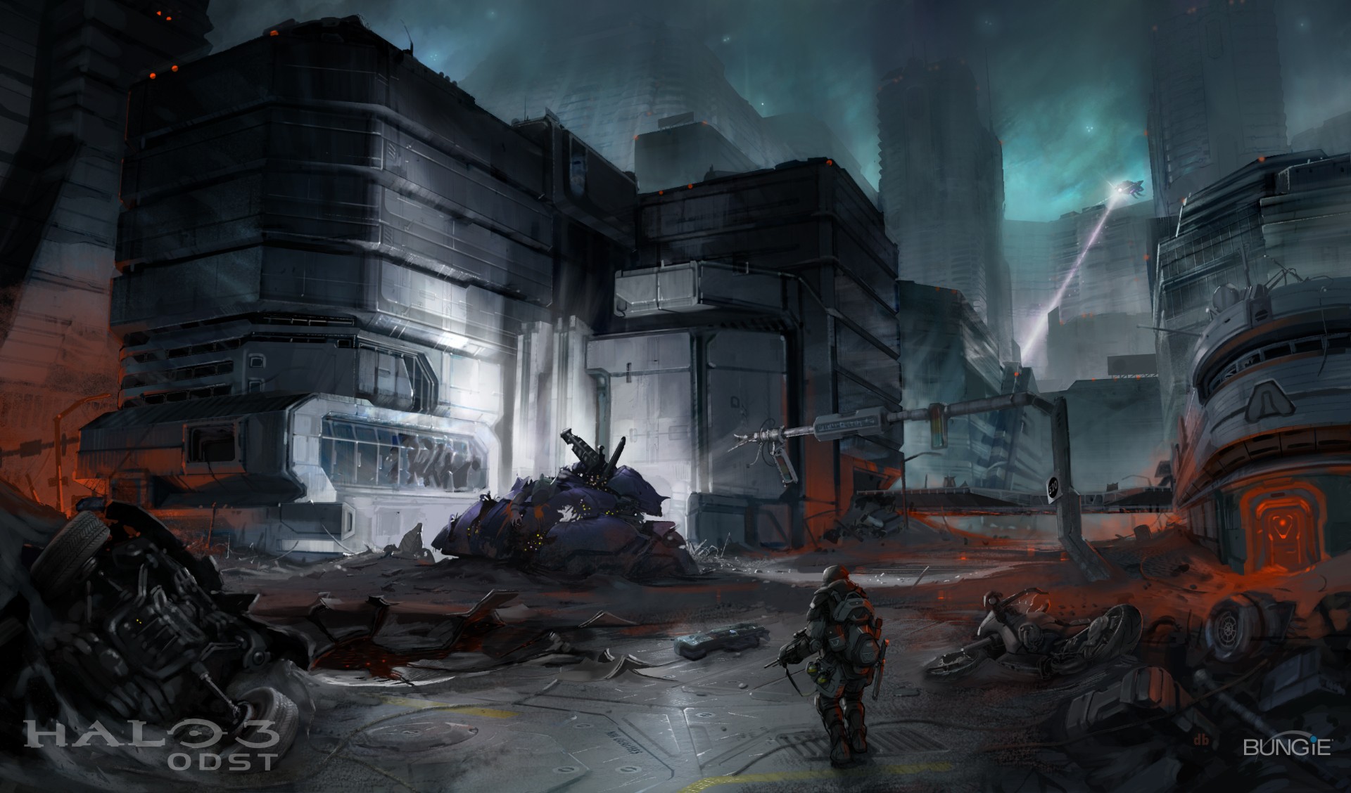 Halo, Halo 3: ODST, ODST Wallpaper HD / Desktop and Mobile Background