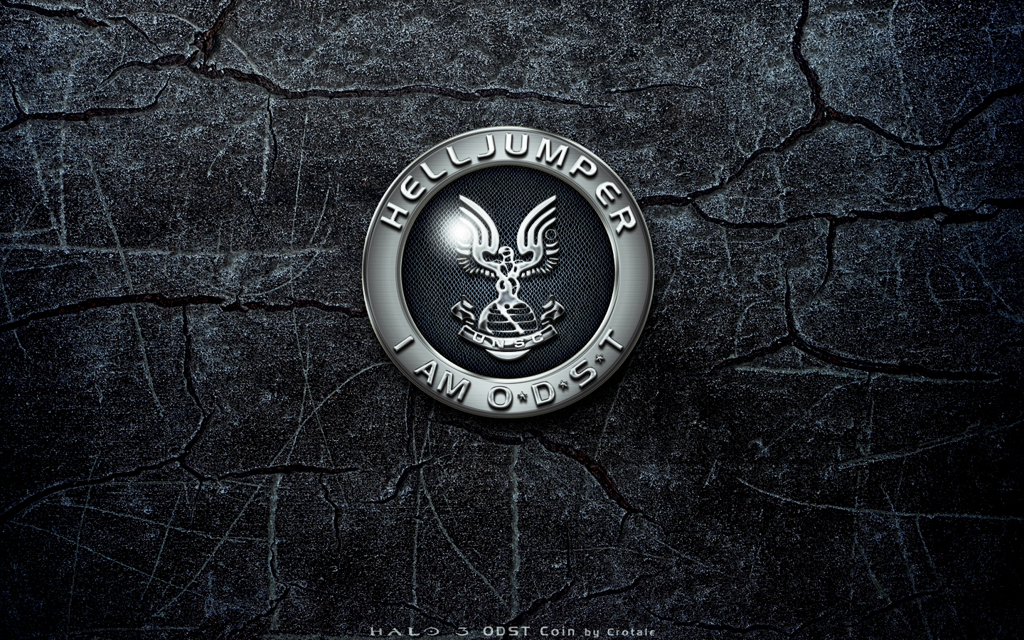 Halo 3 ODST Coin Front