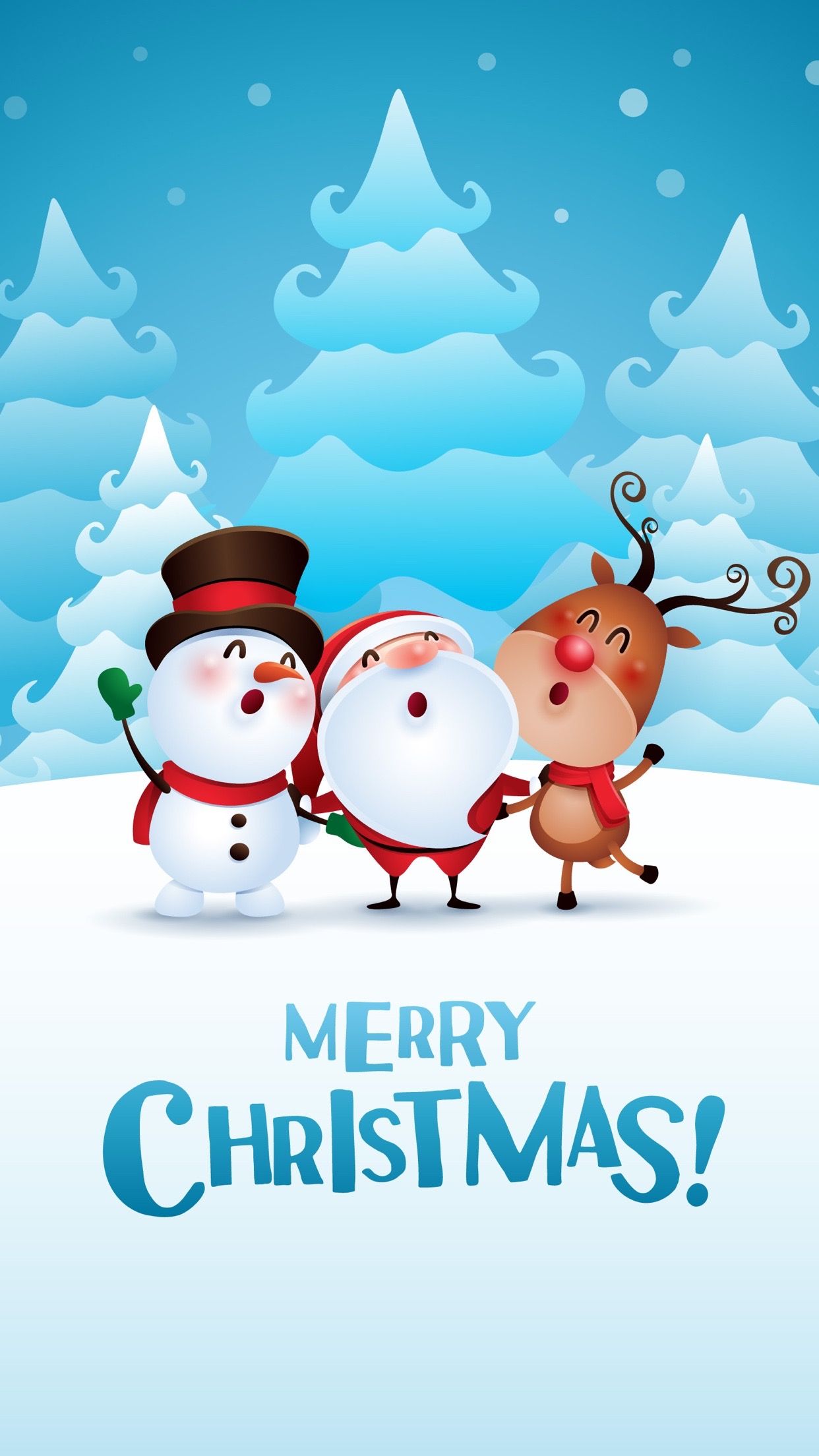 Merry Christmas Wallpaper iPhone