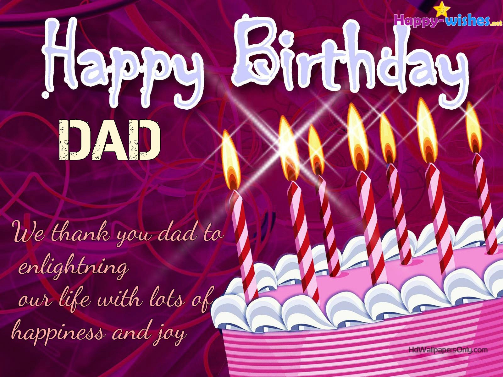 Happy Birthday Quotes For Dad