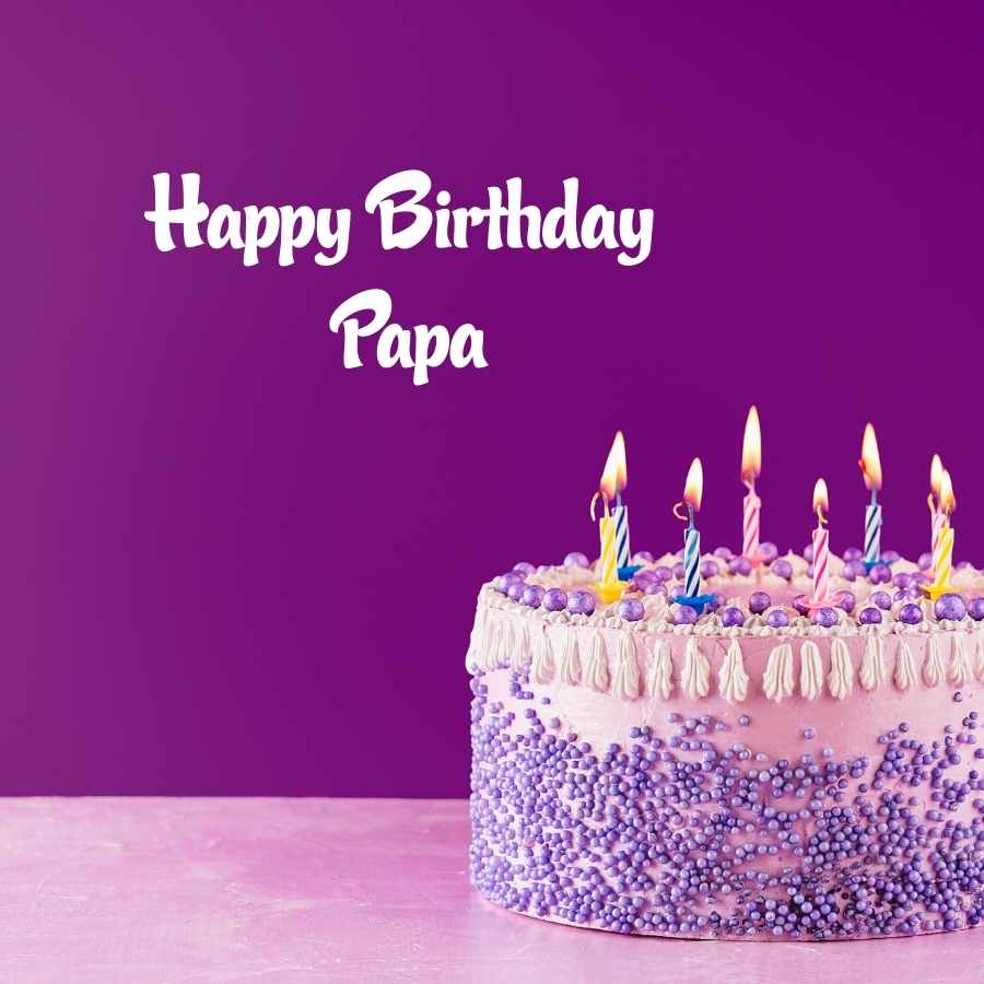 ❤️ Happy Birthday Cake for Girls For Papa Ji