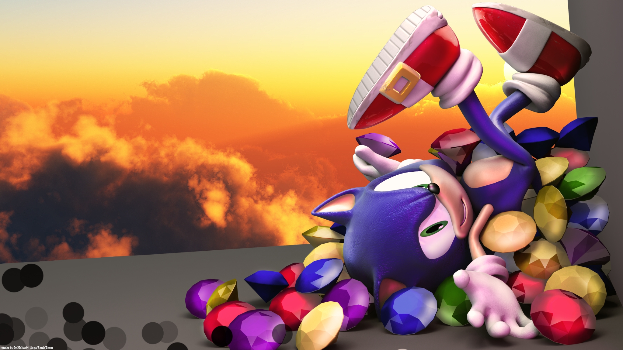 Sonic The Hedgehog HD Wallpaper