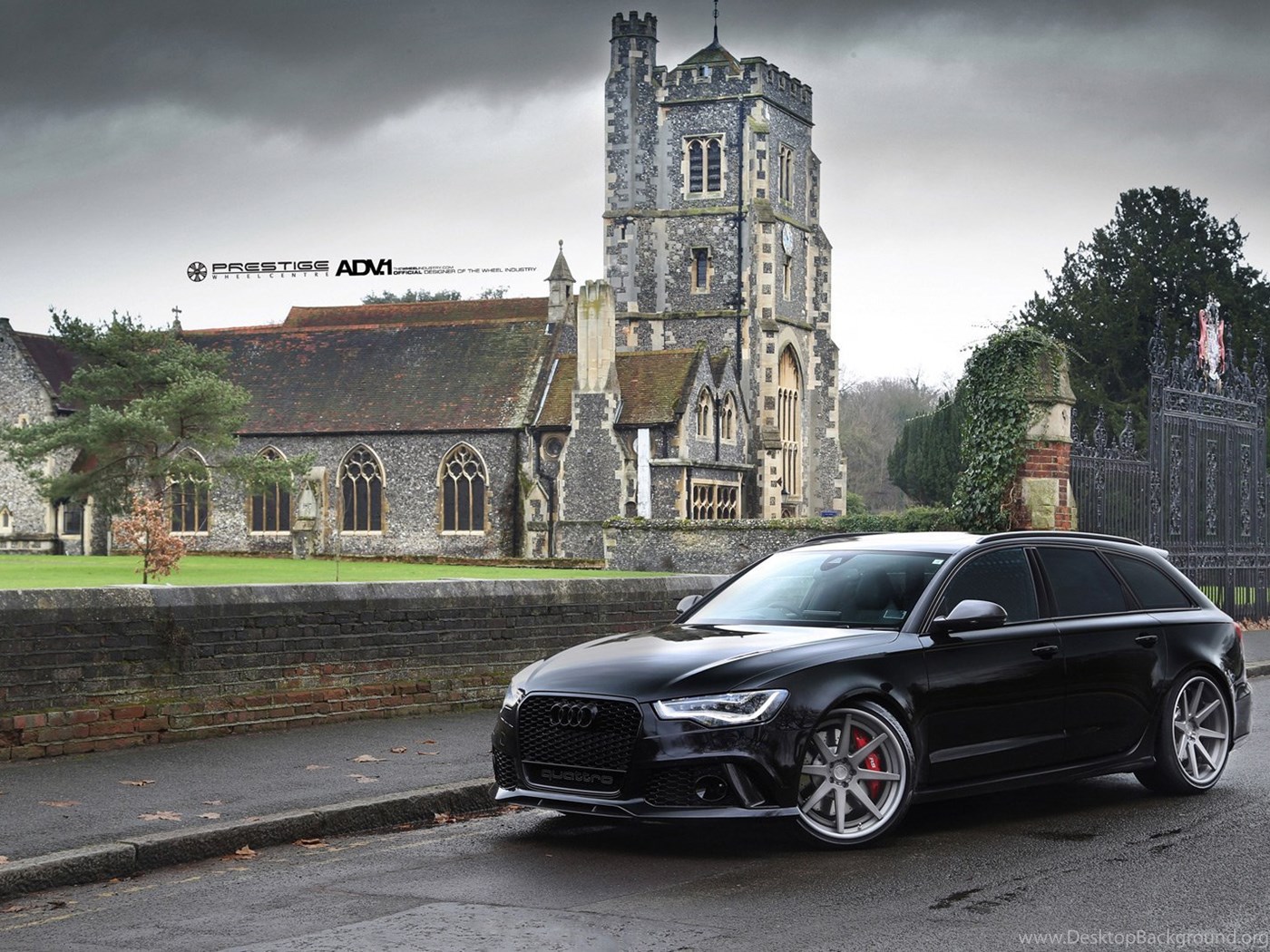 Cars Adv1 Wagon Tuning Wheels AUDI RS6 AVANT Wallpaper. Desktop Background