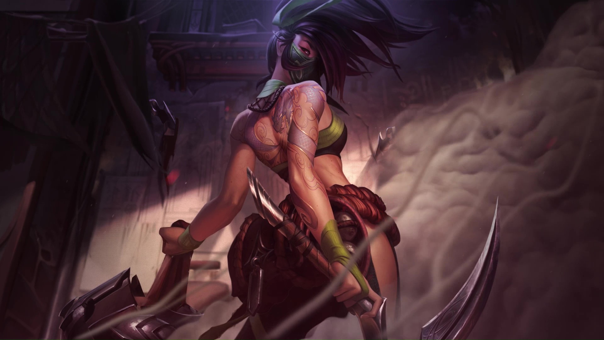 Akali of Legends Live Wallpaper