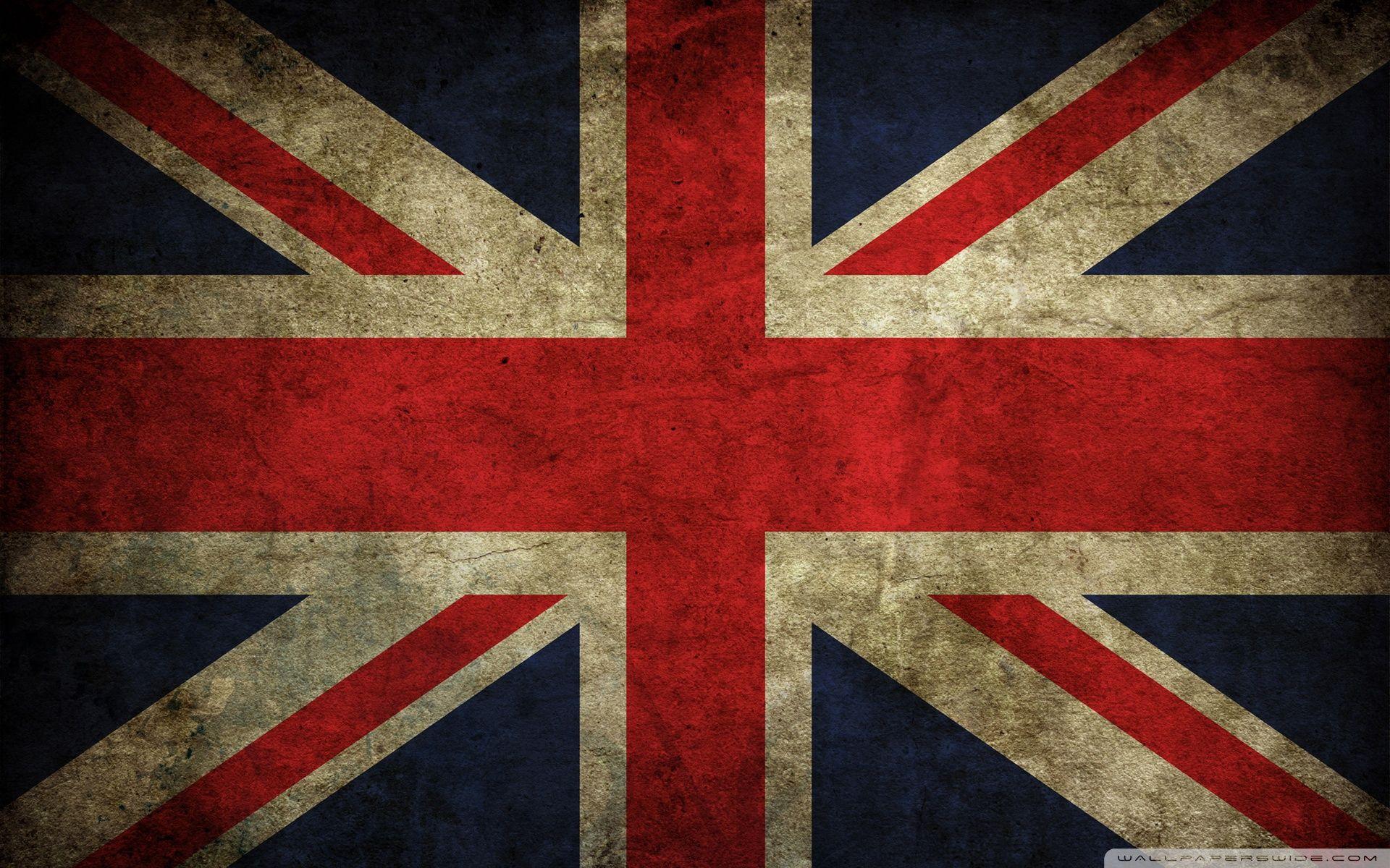 Grunge Flag Of The United Kingdom Union Jack HD desktop wallpaper