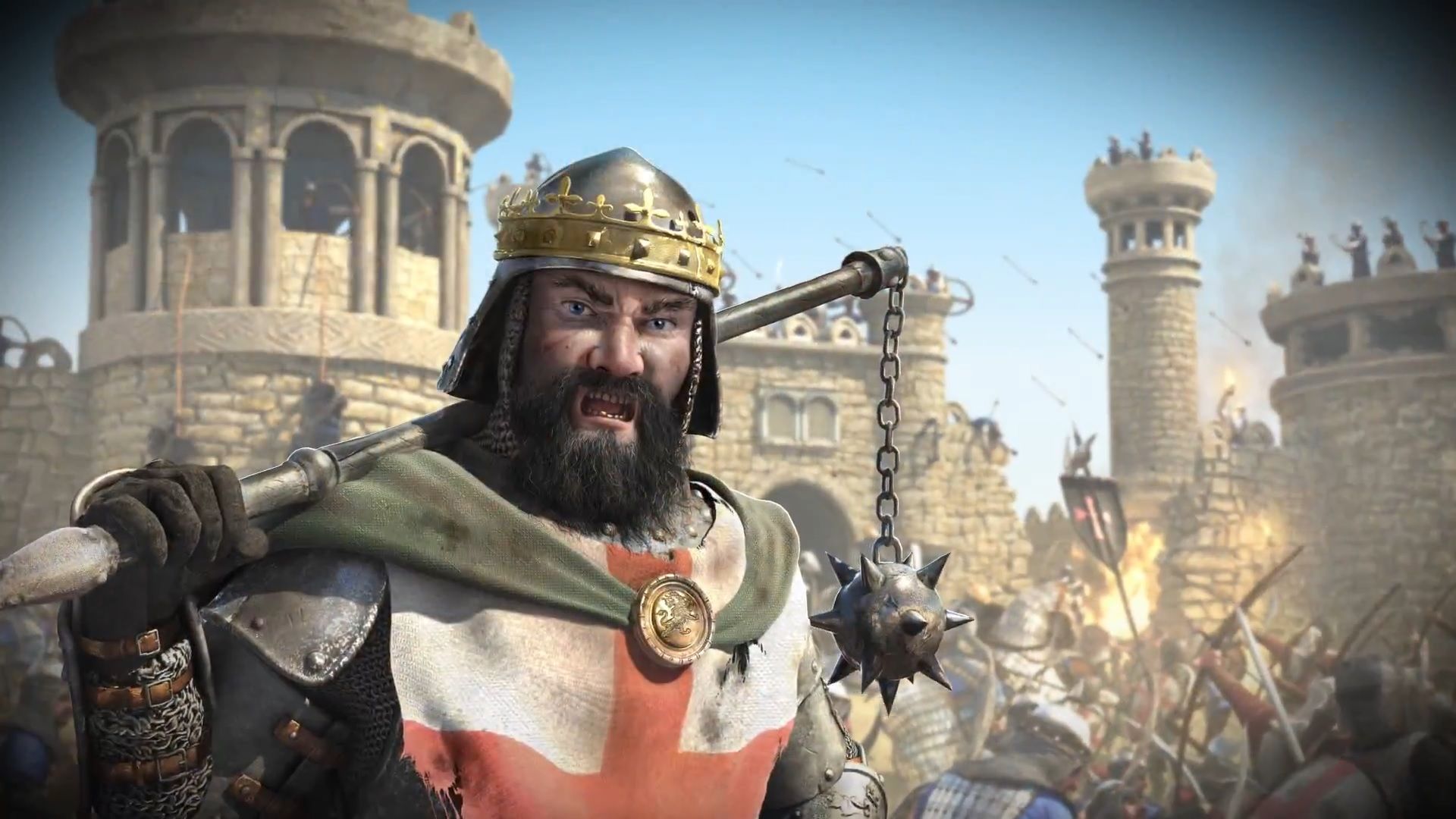 King Richard and Saladin return in Stronghold Crusader 2. King richard, Crusades, Stronghold