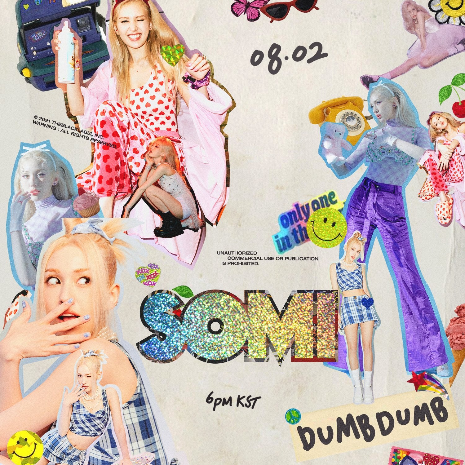 'DUMB DUMB' (Teaser Posters ): Somi