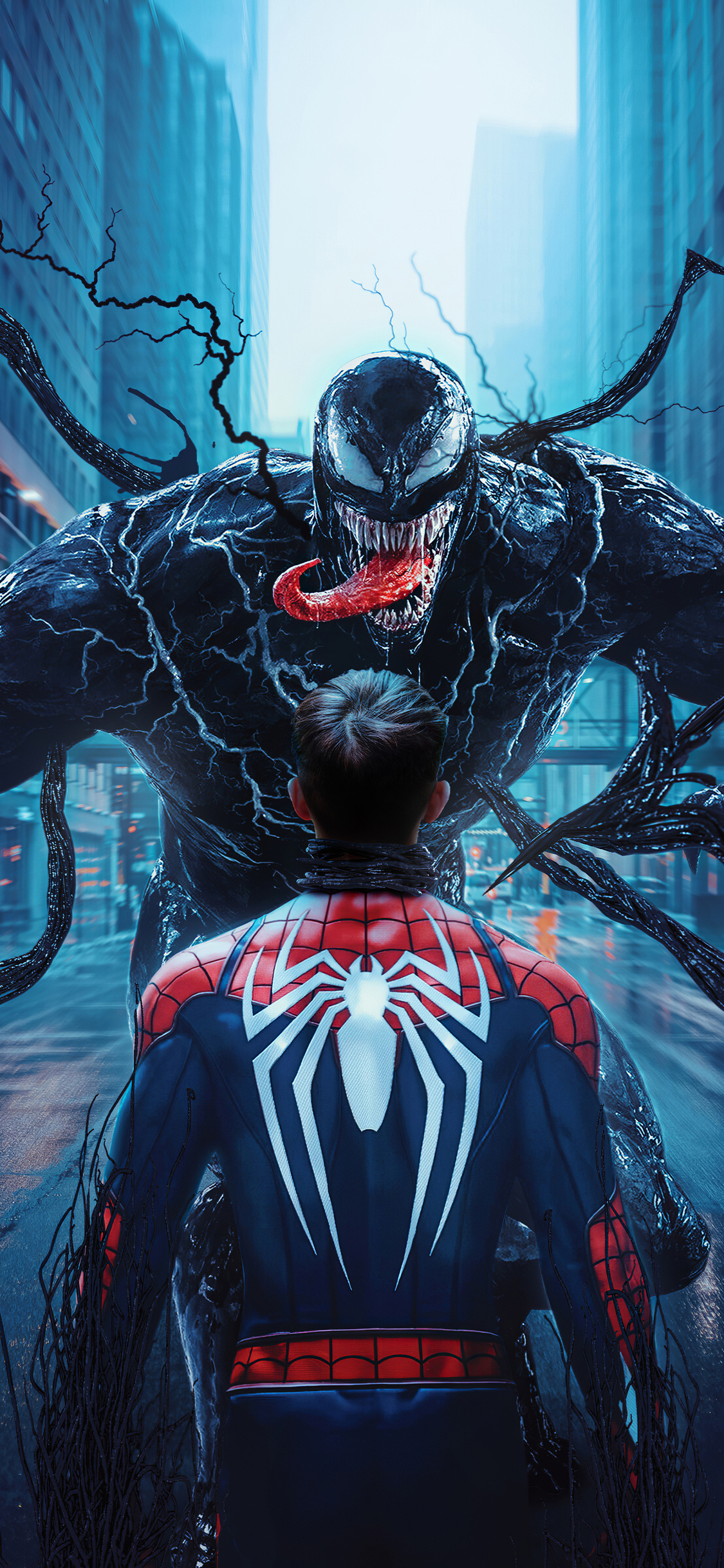 4k Spider Man Vs Venom iPhone XS, iPhone iPhone X HD 4k Wallpaper, Image, Background, Photo and Picture