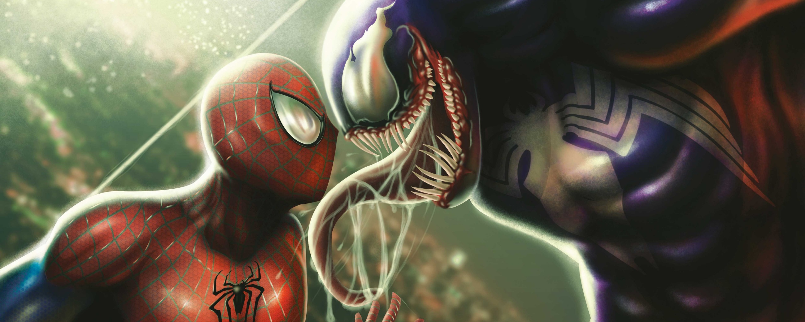 Wallpaper 4k Venom And Spiderman 4k Wallpaper