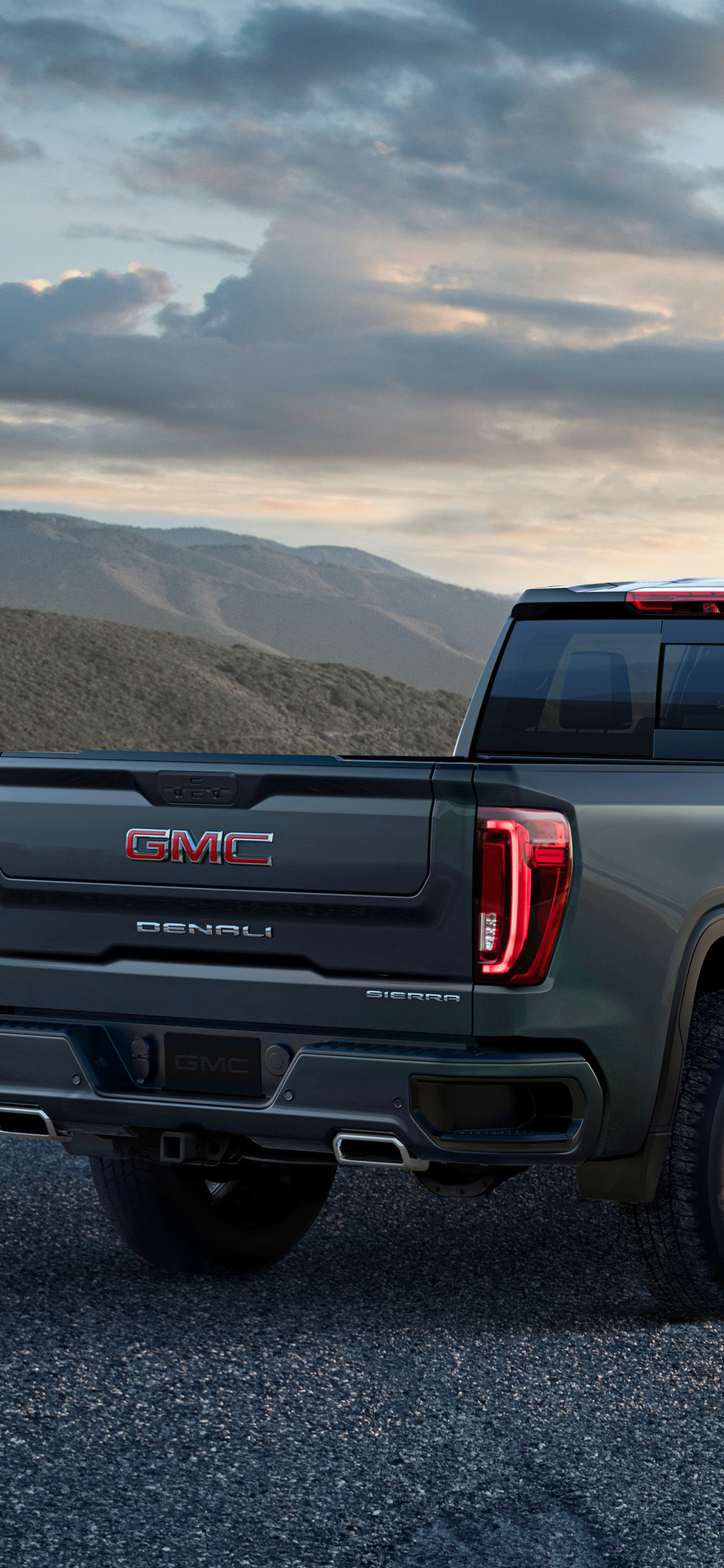 GMC Sierra Rear Side iPhone XS, iPhone 10, iPhone X HD 4k Wallpaper, Image, Background, Photo and Picture