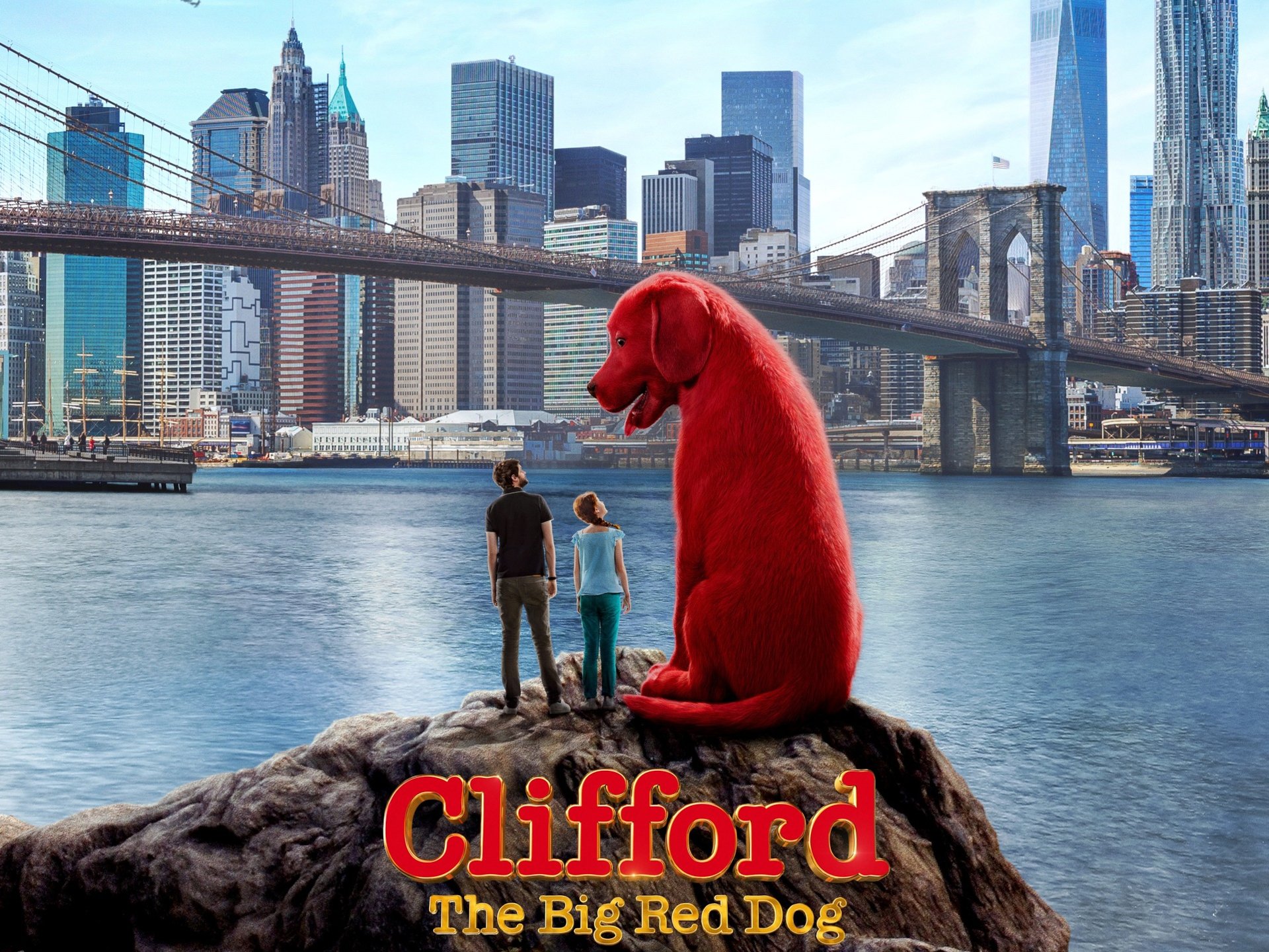 Clifford the Big Red Dog HD Wallpaper and Background Image