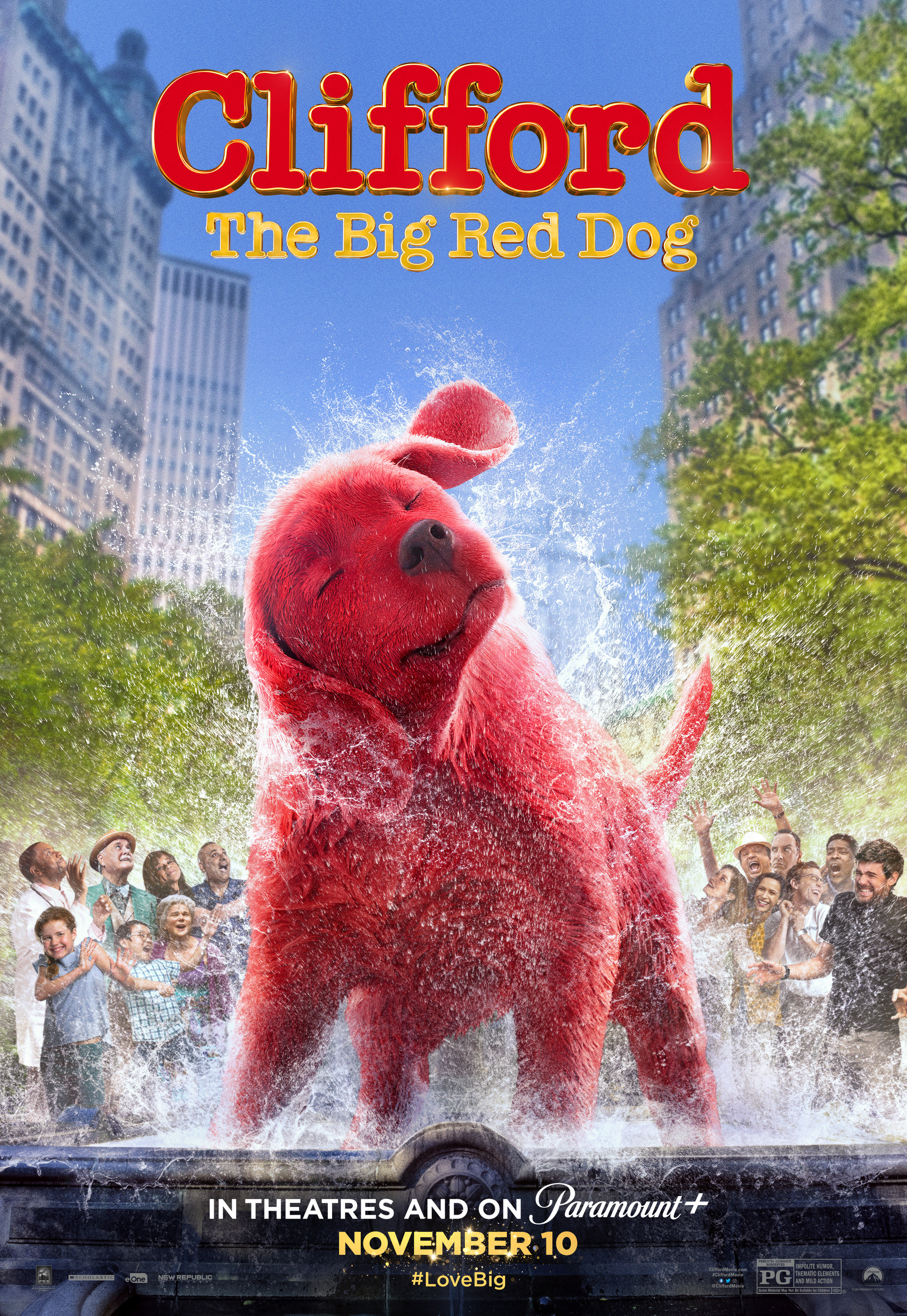 Clifford the Big Red Dog Movie Poster ( of 5)
