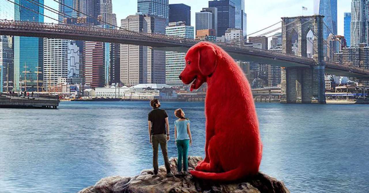 New Clifford The Big Red Dog Movie Poster Released News Motion