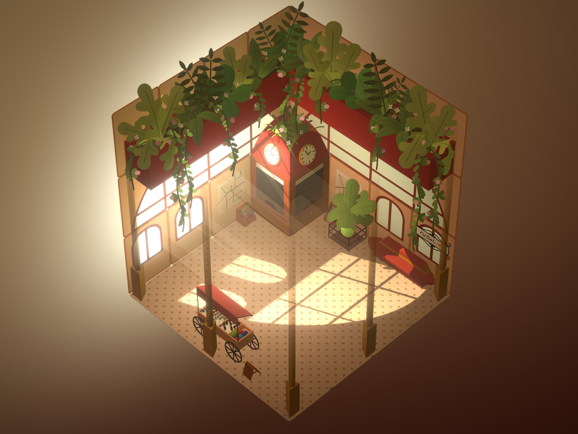 Where Cards Fall Station, Cory Allen Davis