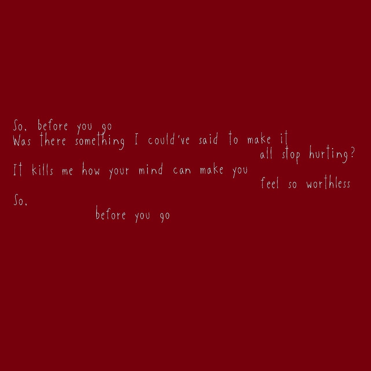 Before you go uploaded