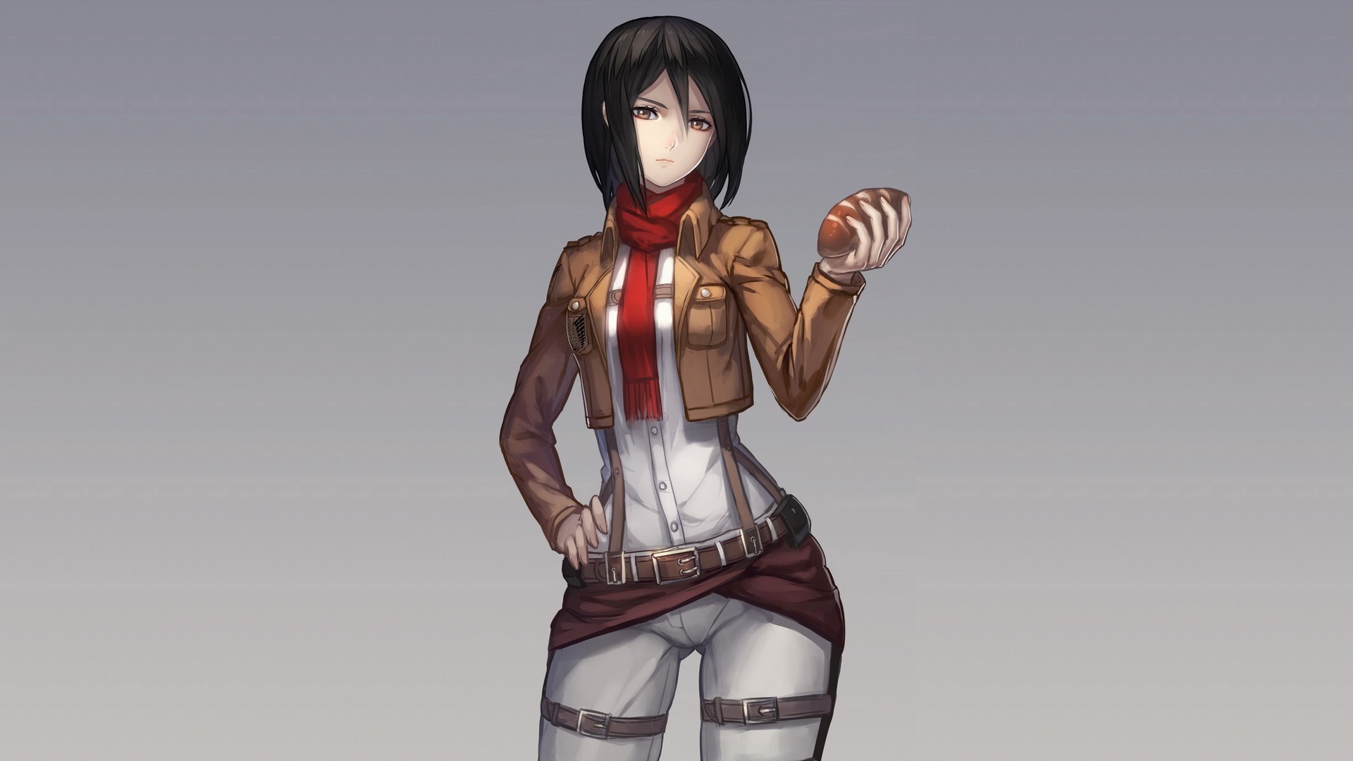 shingeki no kyojin mikasa ackerman HD wallpaper, background