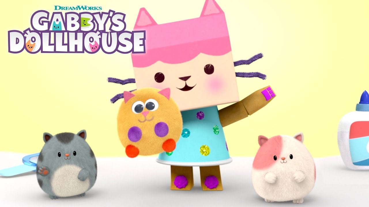 GABBY'S DOLLHOUSE. [Full Episode] Hamster Kitties!