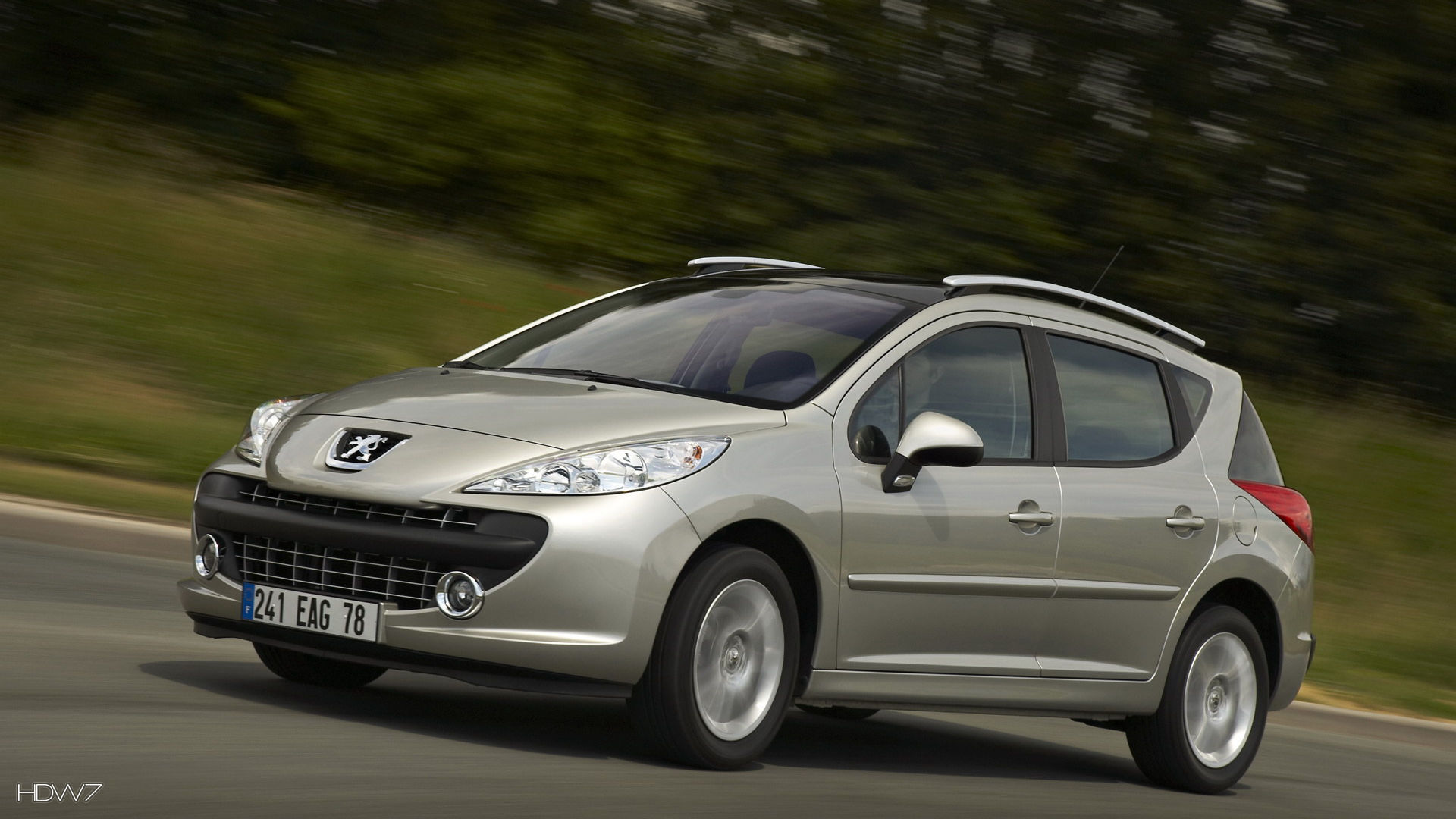 Peugeot 207 Sw 2007 Car HD Wallpaper 207 Urban Move