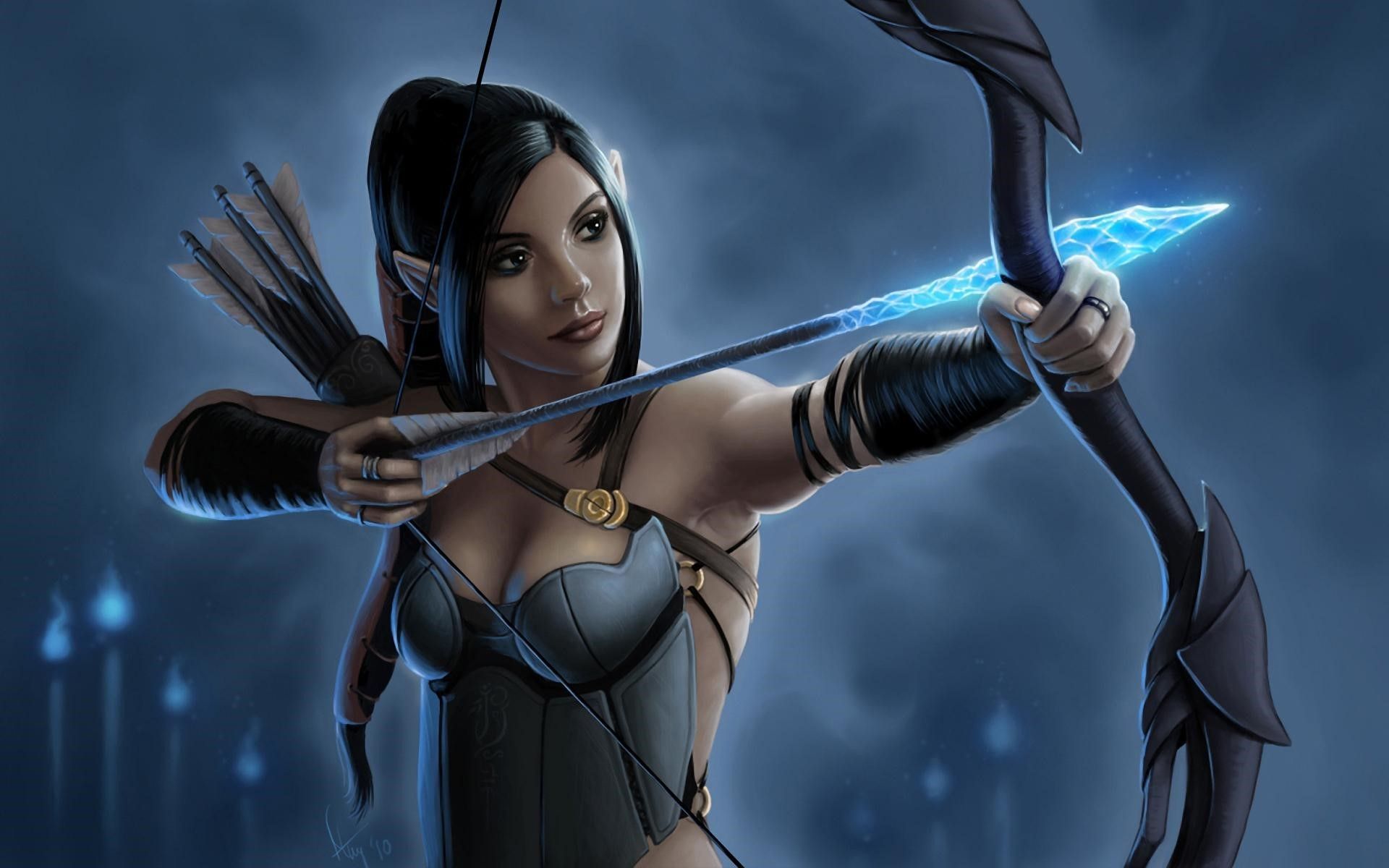 Female Archer Wallpaper Free Female Archer Background