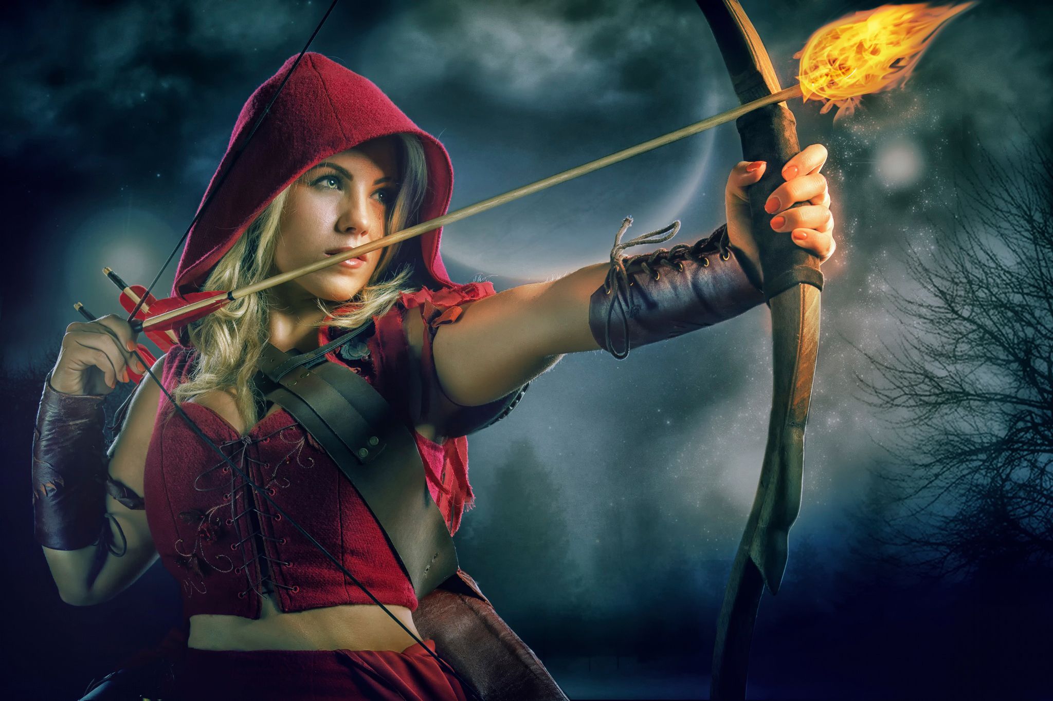 Female Bow And Arrow Wallpapers Wallpaper Cave 3358