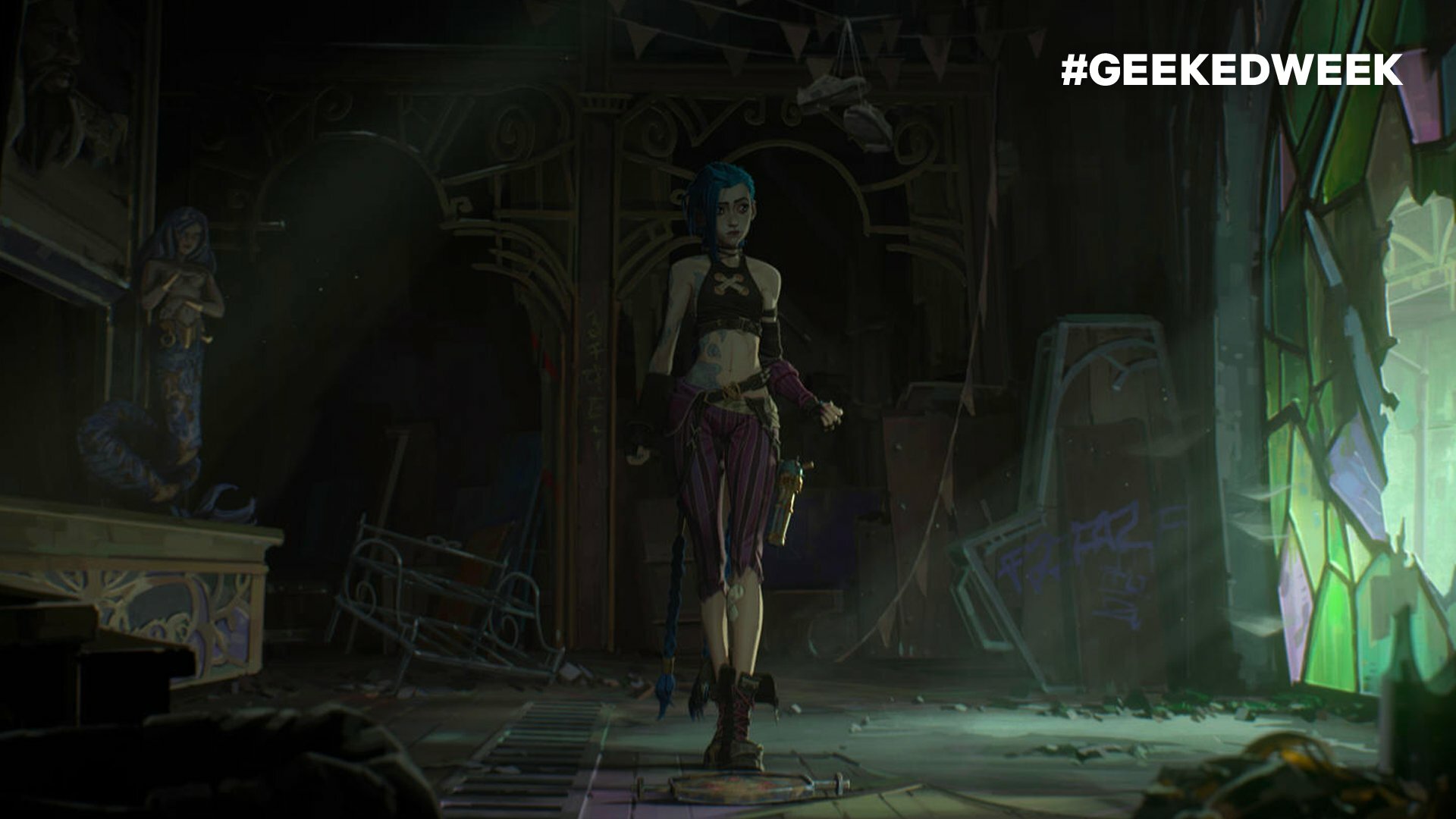 Netflix's League Of Legends Arcane Gets New Image And Clip, Featuring Jinx And Vi