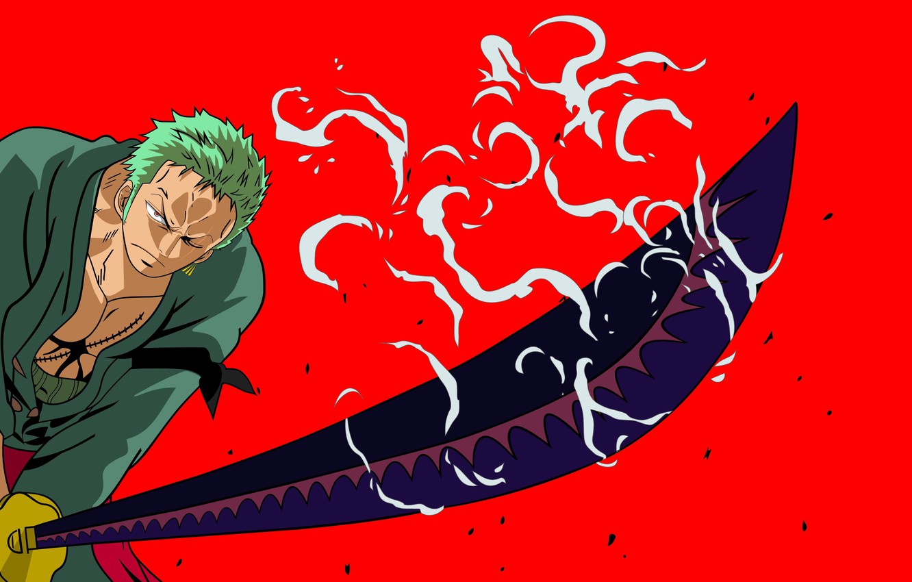 Photo Wallpaper Sword, Game, One Piece, Pirate, Anime, One Piece Vector