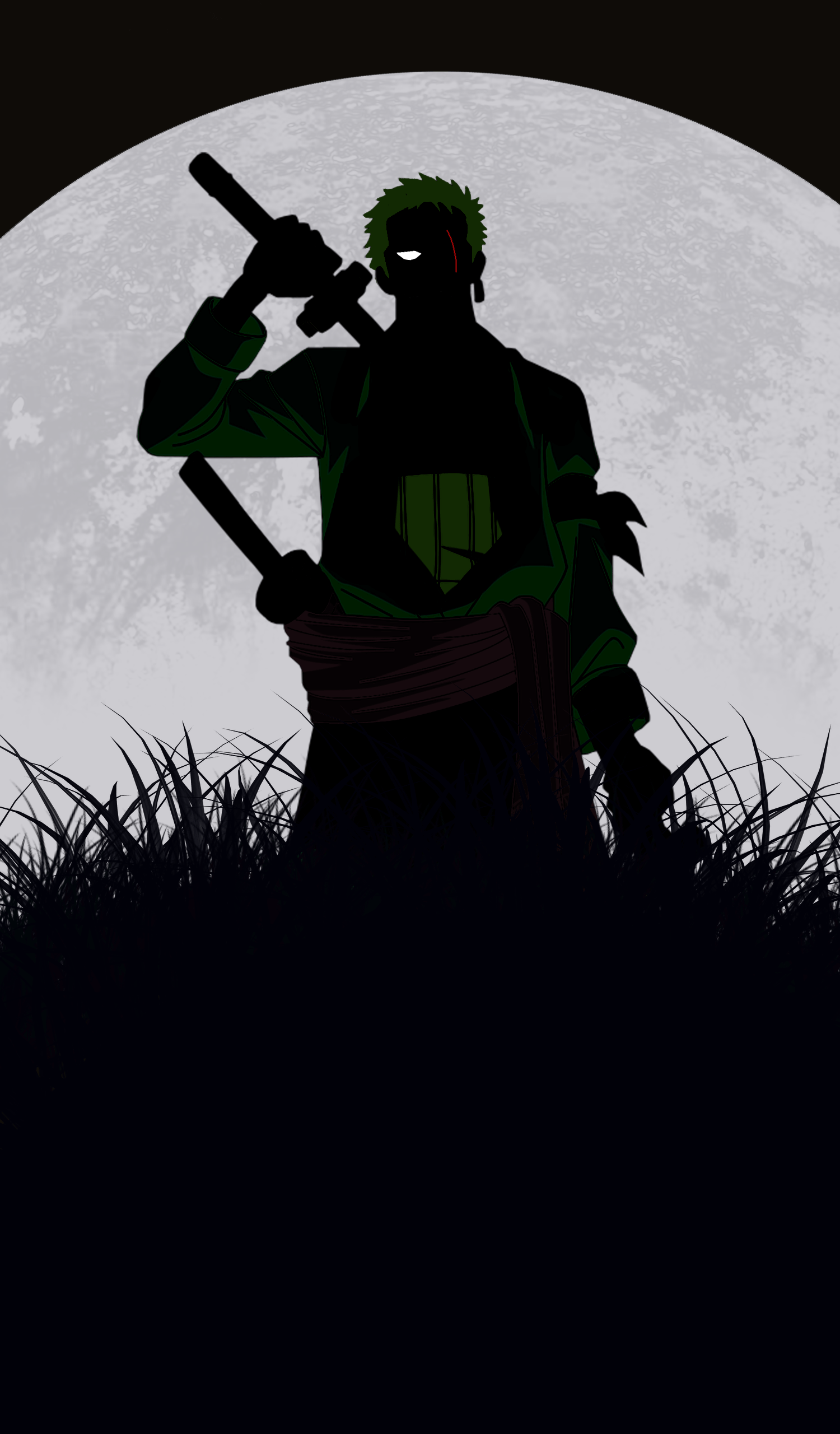 Here is a better version of my Zoro Wallpaper. Is it good enough? Will make Luffy and others if you guys like it