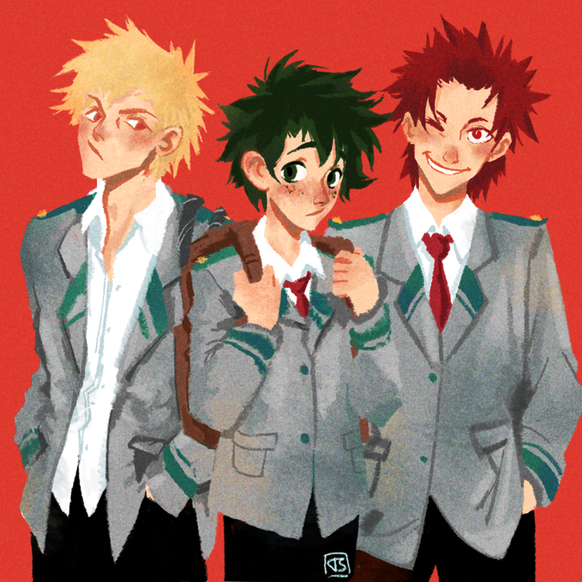 KiriBakuDeku ideas. my hero academia manga, hero academia characters, kirishima