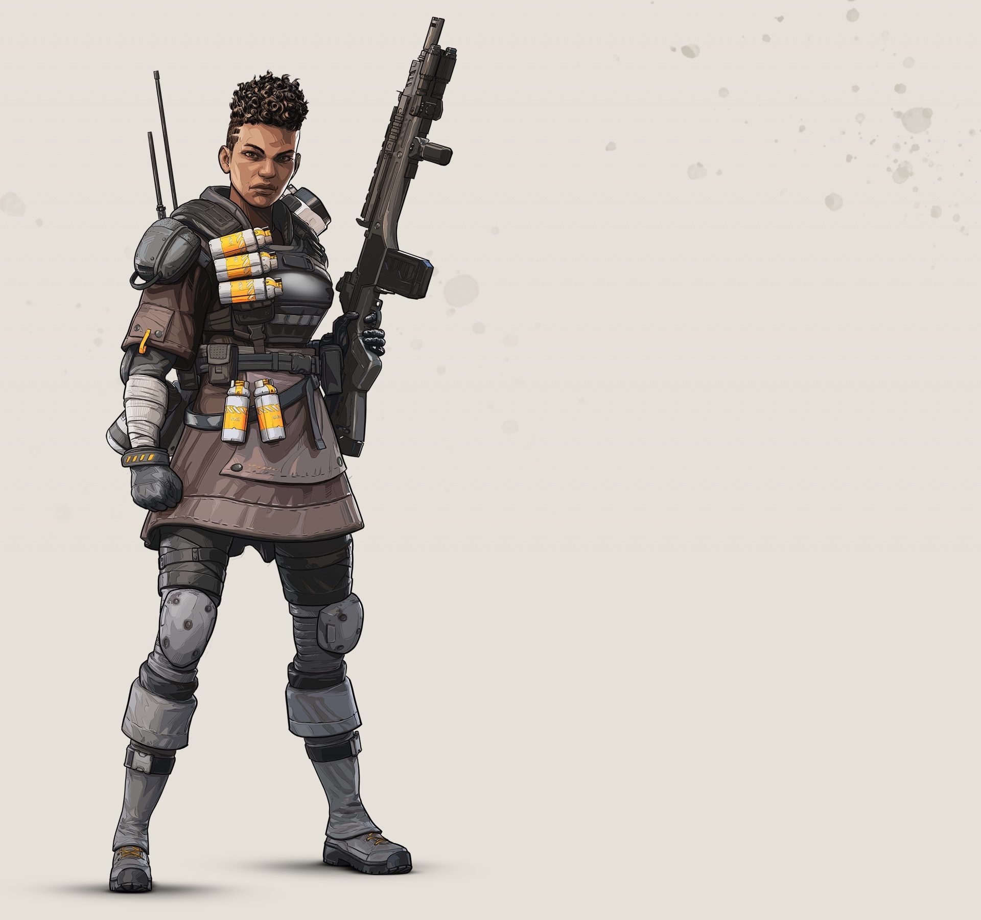 Download 1920x1800 Apex Legends, Bangalore, Character, Battle Royale Games, Rifle Wallpaper