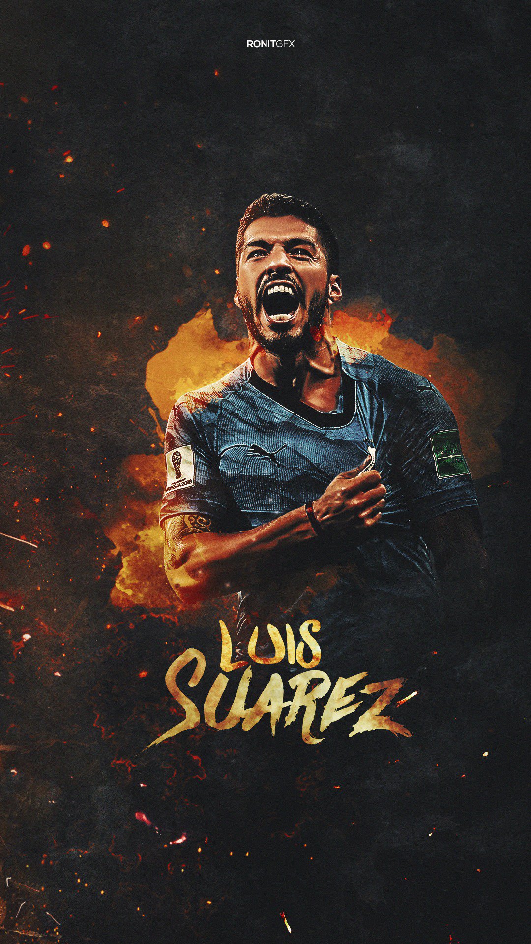 Barça Universal. Luis Suarez x Uruguay wallpaper. [