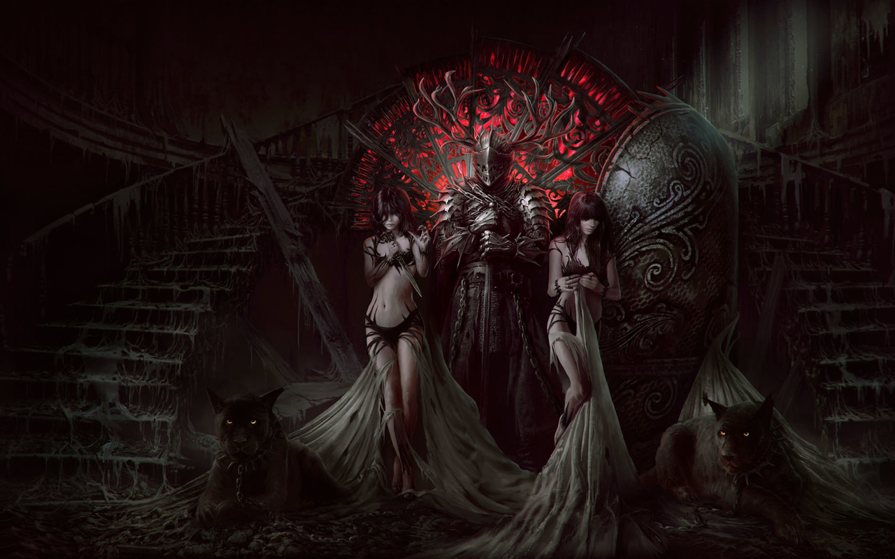 1280x800 demon knights wallpaper for desktop