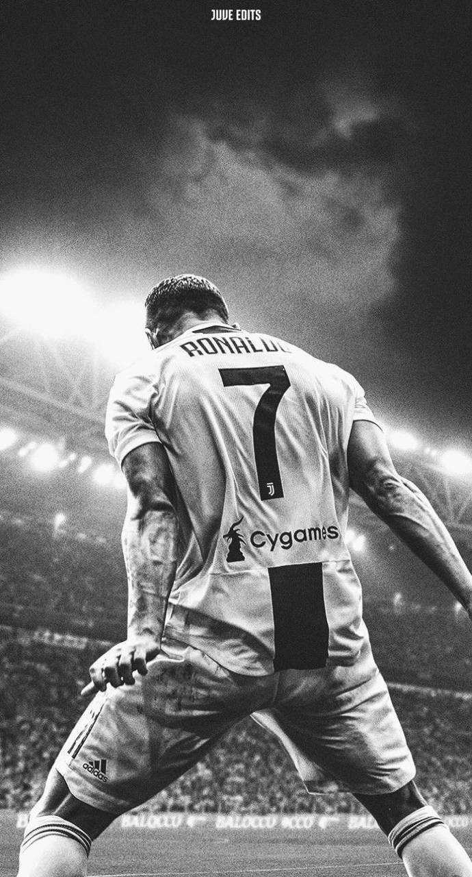 Cristiano Ronaldo In Dark Background Wallpaper