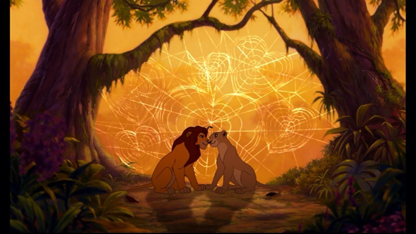 Lion King Simba And Nala Photo: Happy Valentines Day. Simba And Nala, Lion King Movie, Lion King
