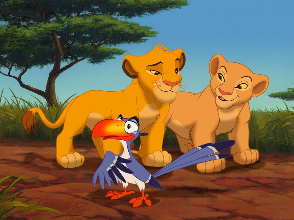 The Lion King Cartoons Parrot Zazu Simba And Nala HD Wallpaper For Pc Tablet And Mobile 1920x1080, Wallpaper13.com