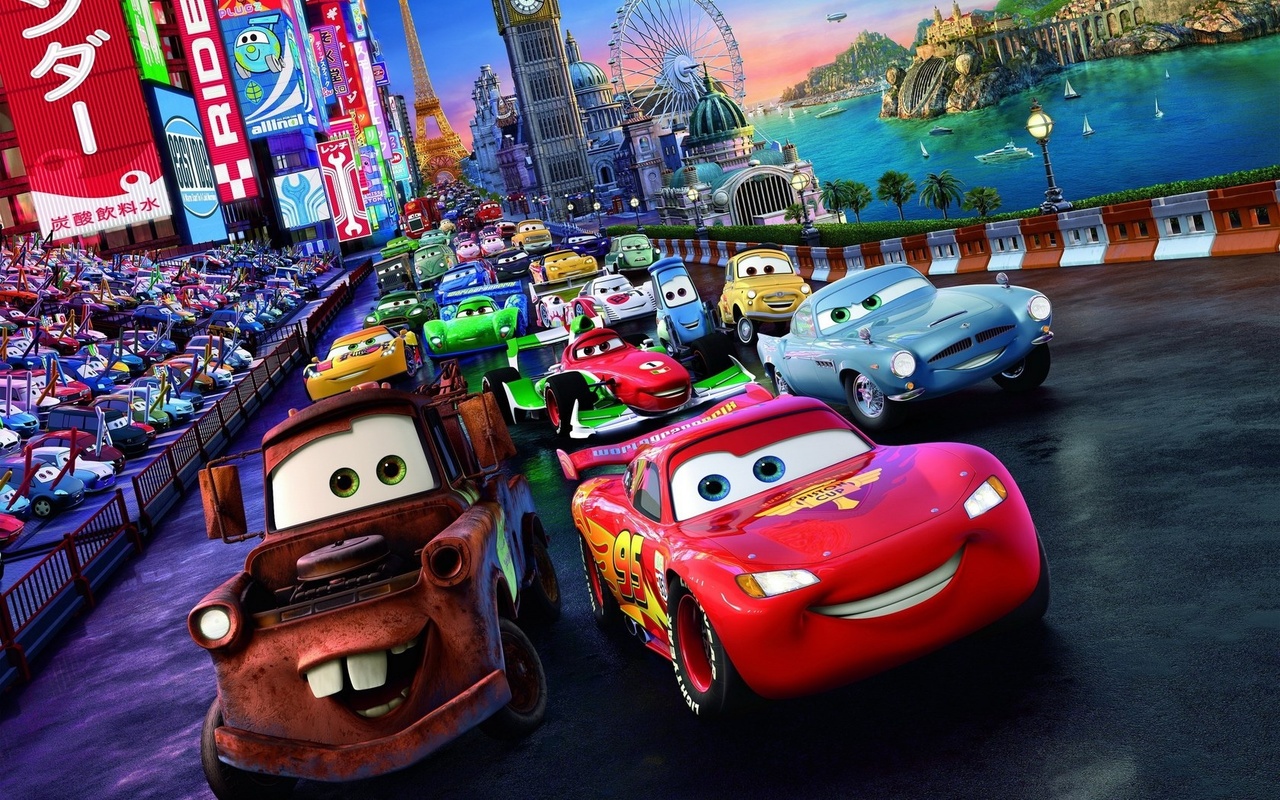 Cars 2 Movie Characters HD Wallpaper. Download cool HD wallpaper here