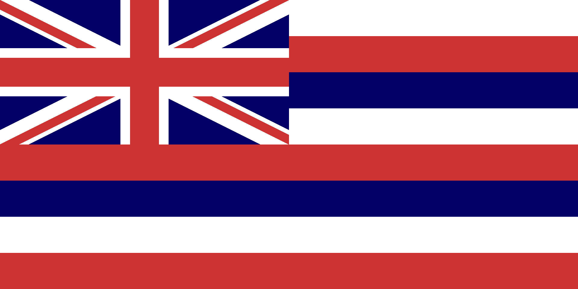 Hawaii. Only state flag with the UK Union Jack (British explorer James Cook was the first European to land on Hawaii in 1778). Eigh. Hawaii flag, Hawaii, Flag