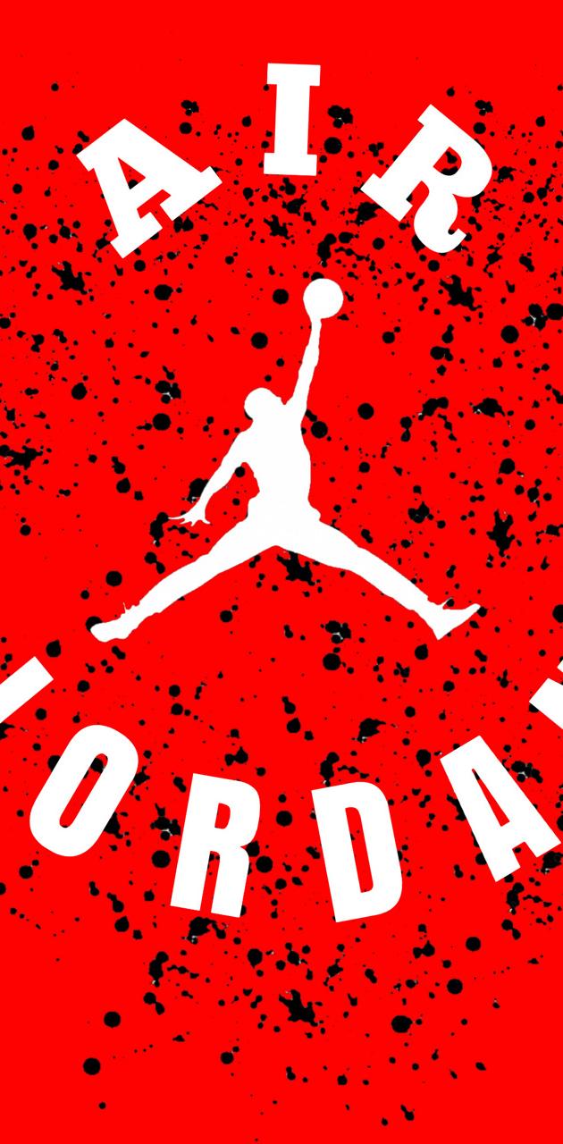 Red Air Jordan wallpaper