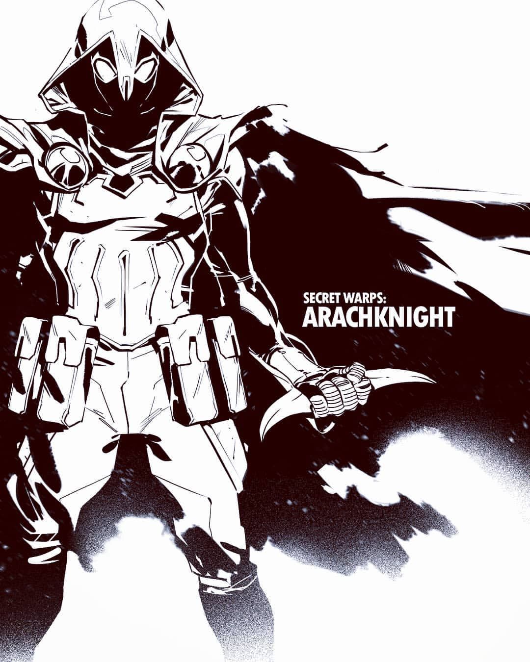 Arachknight by Carlos Fabian Villa. Anime friendship, Marvel, Comic art