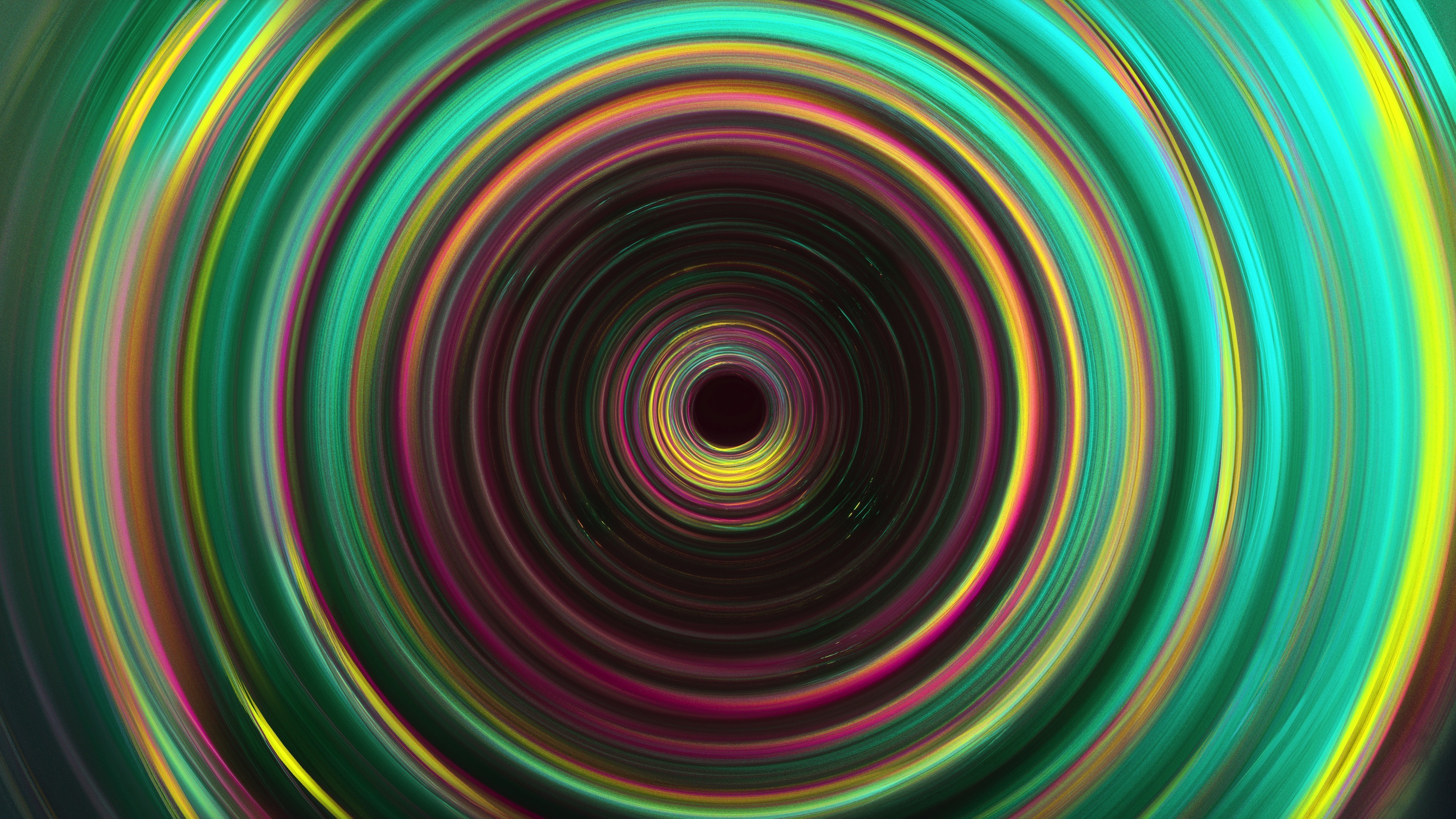 Desktop Wallpaper Multi Colors, Abstract, Glowing Circles, 4k, HD Image, Picture, Background, 3bb91b