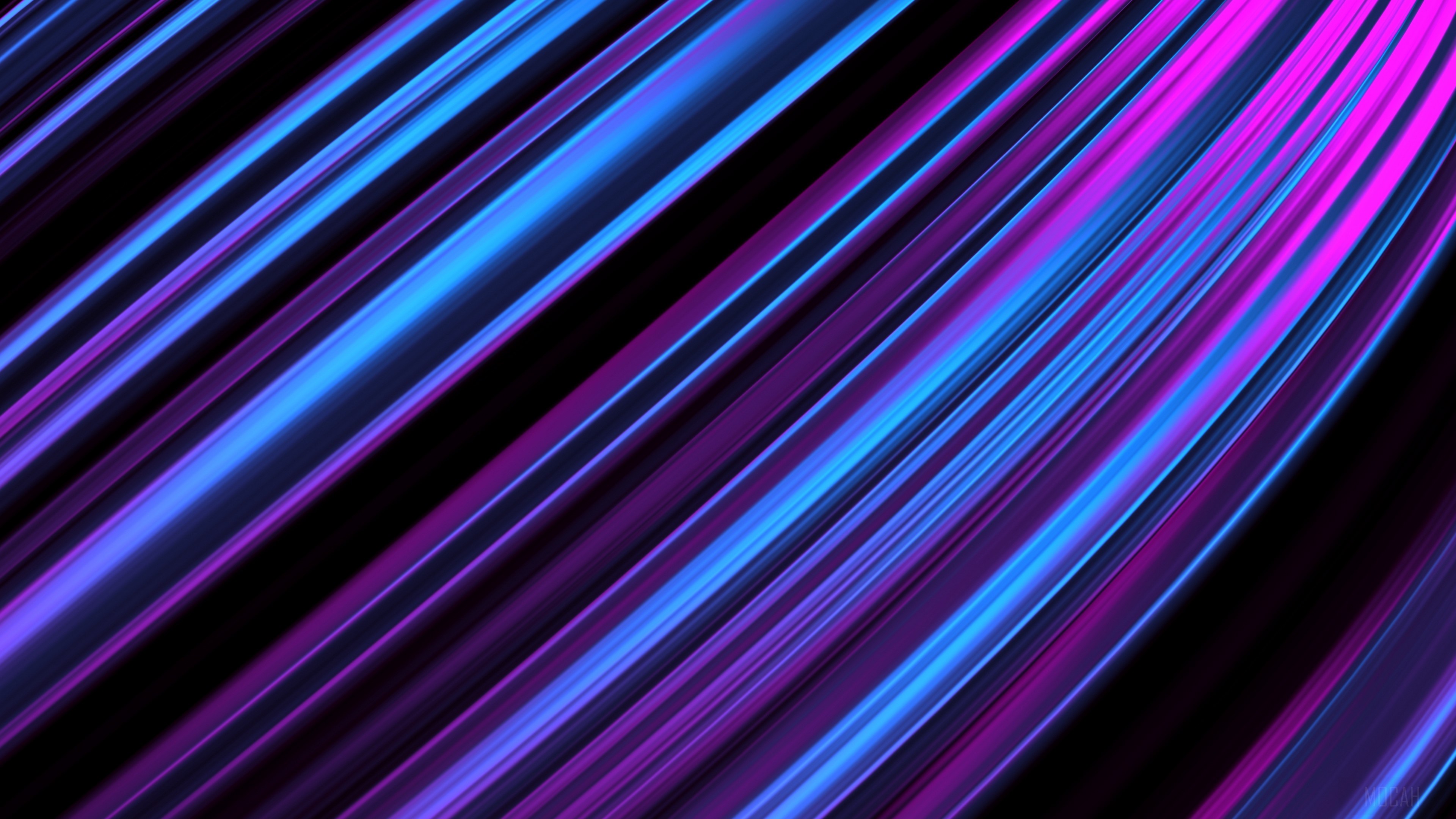 lines, obliquely, stripes, glow, purple 4k wallpaper. Mocah HD Wallpaper