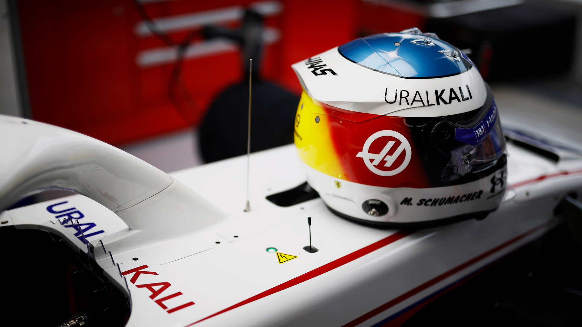 GALLERY: Mick Schumacher marks anniversary of his father's F1 debut with a special Belgian GP helmet. Formula 1®