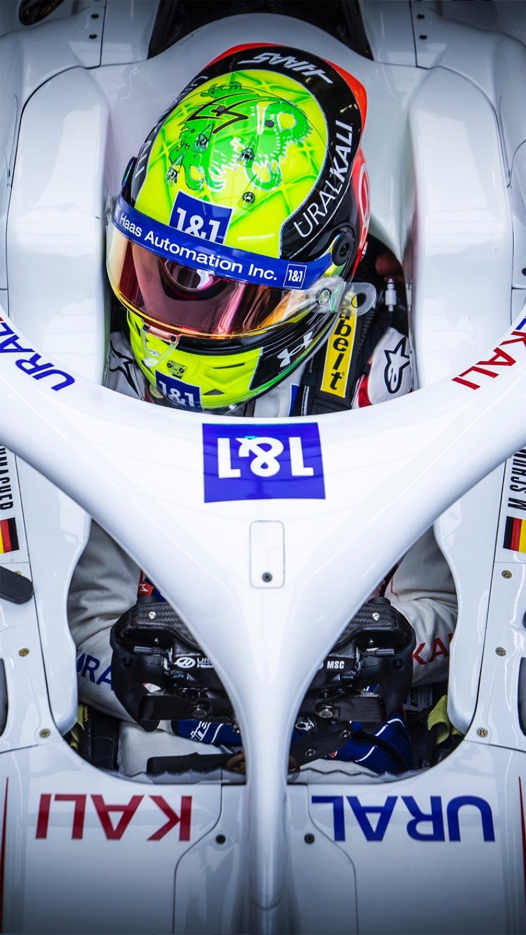 Wallpaper wednesday F1 testing 2021 Haas F1 team